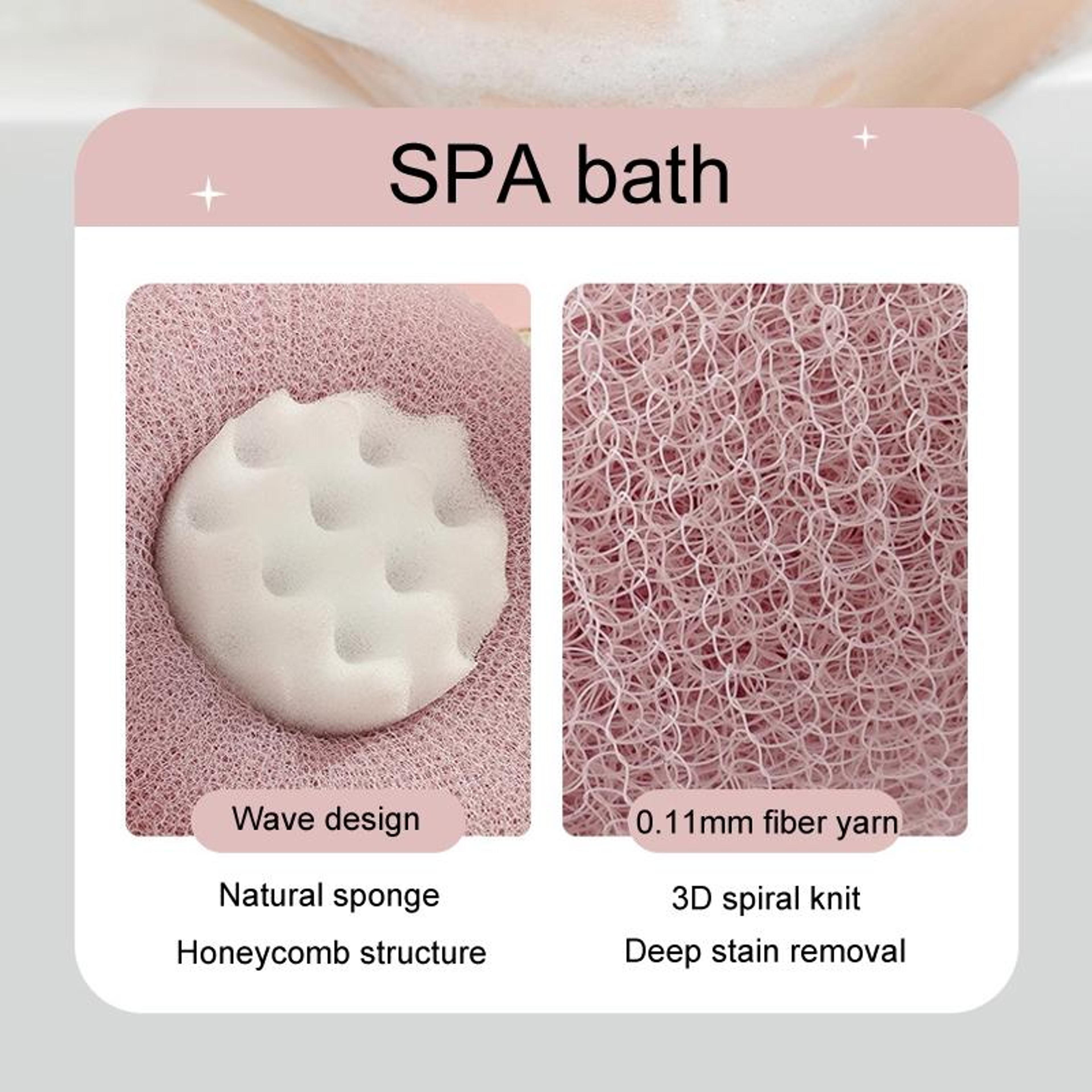Sunflower Suction Cup Back Scrubber Shower Ball For Deep Clean  Easy Bathing 6