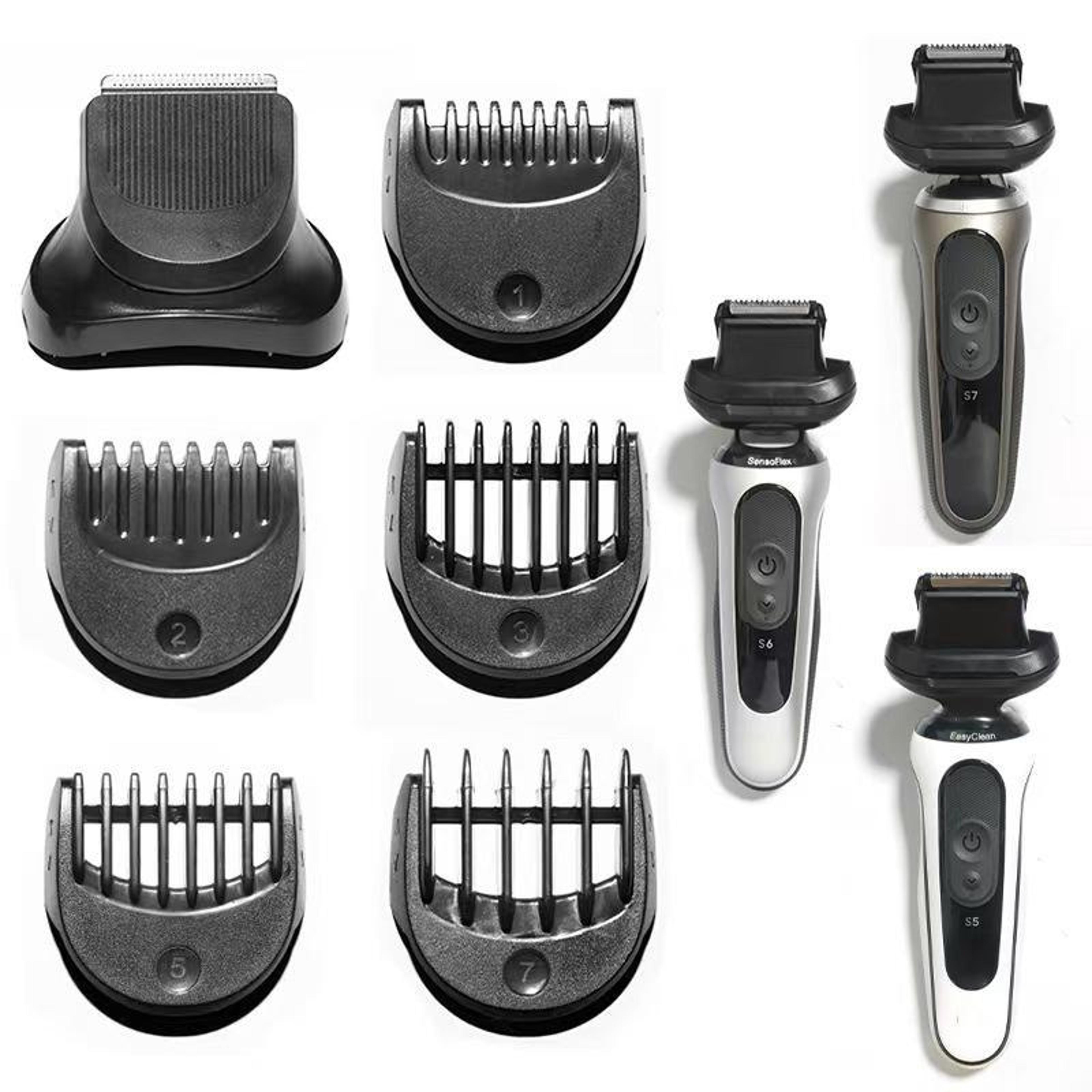 Braun Shaver Trimmer Attachment Kit With Beard Trimming Combs For Series 5 6 7 Replacement 0