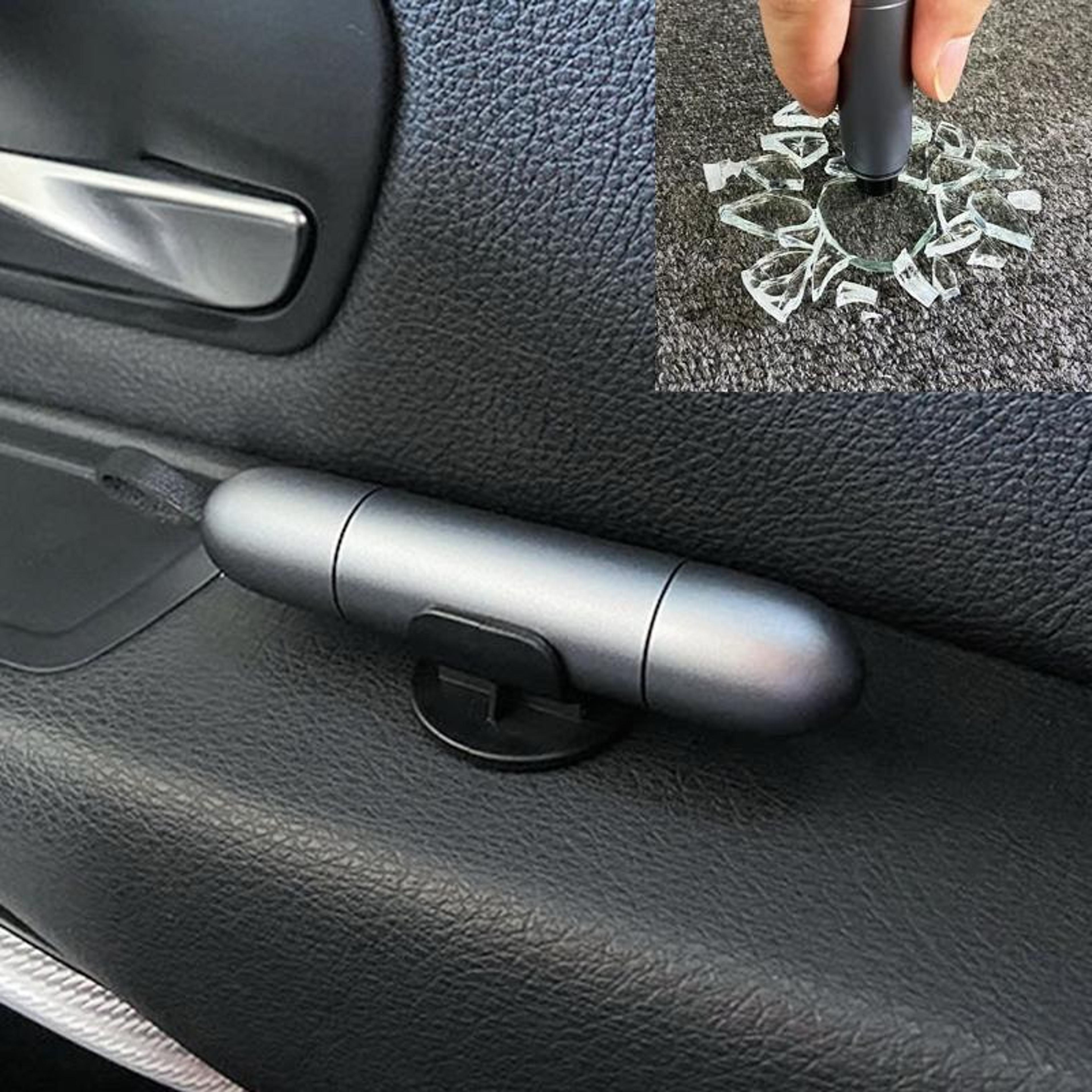 2 In 1 Car Escape Tool Emergency Hammer With Seat Belt Cutter  Window Breaker 10