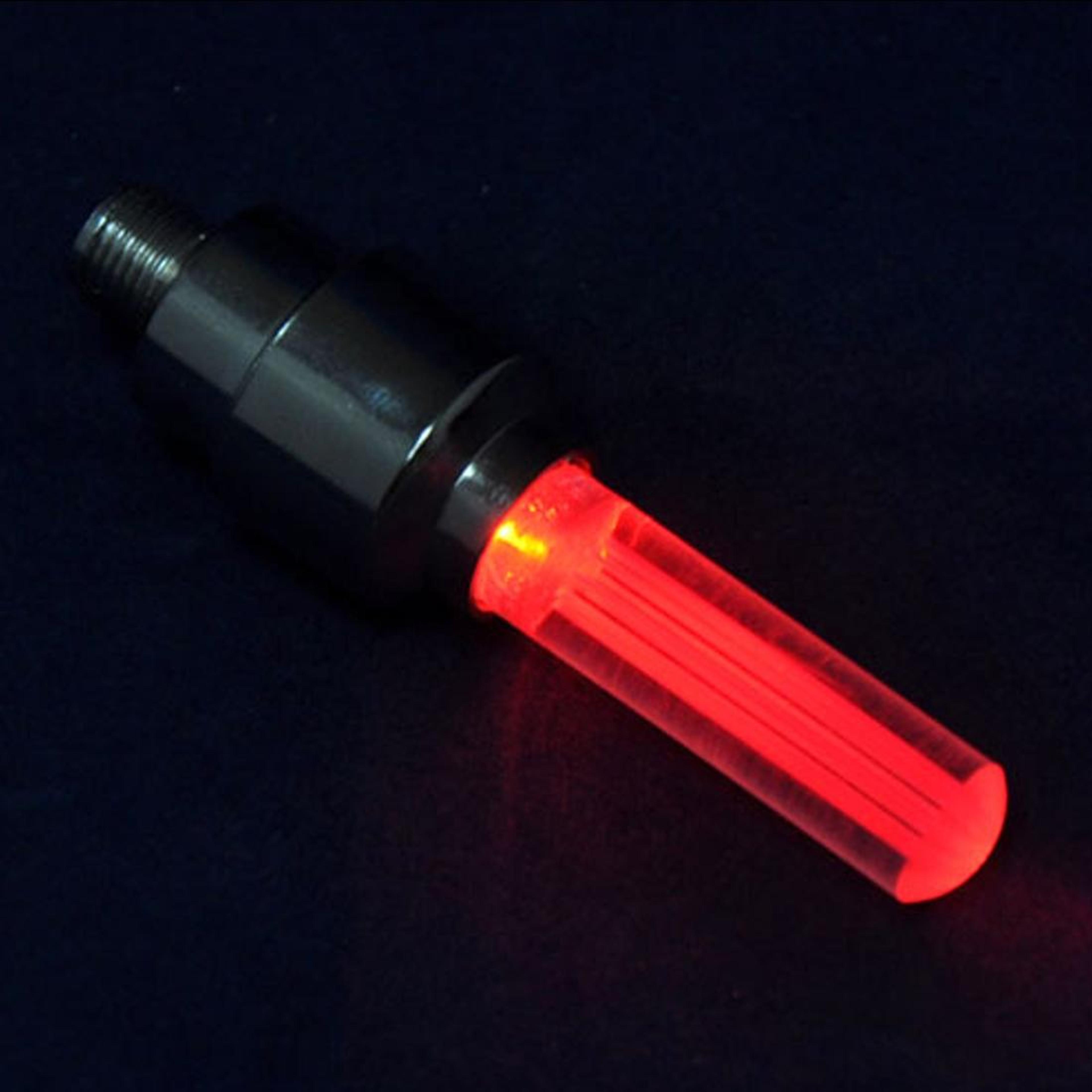 LED Tire Valve Lights For Cars Bikes  Motorcycles Night Safety Wheel Lights 4