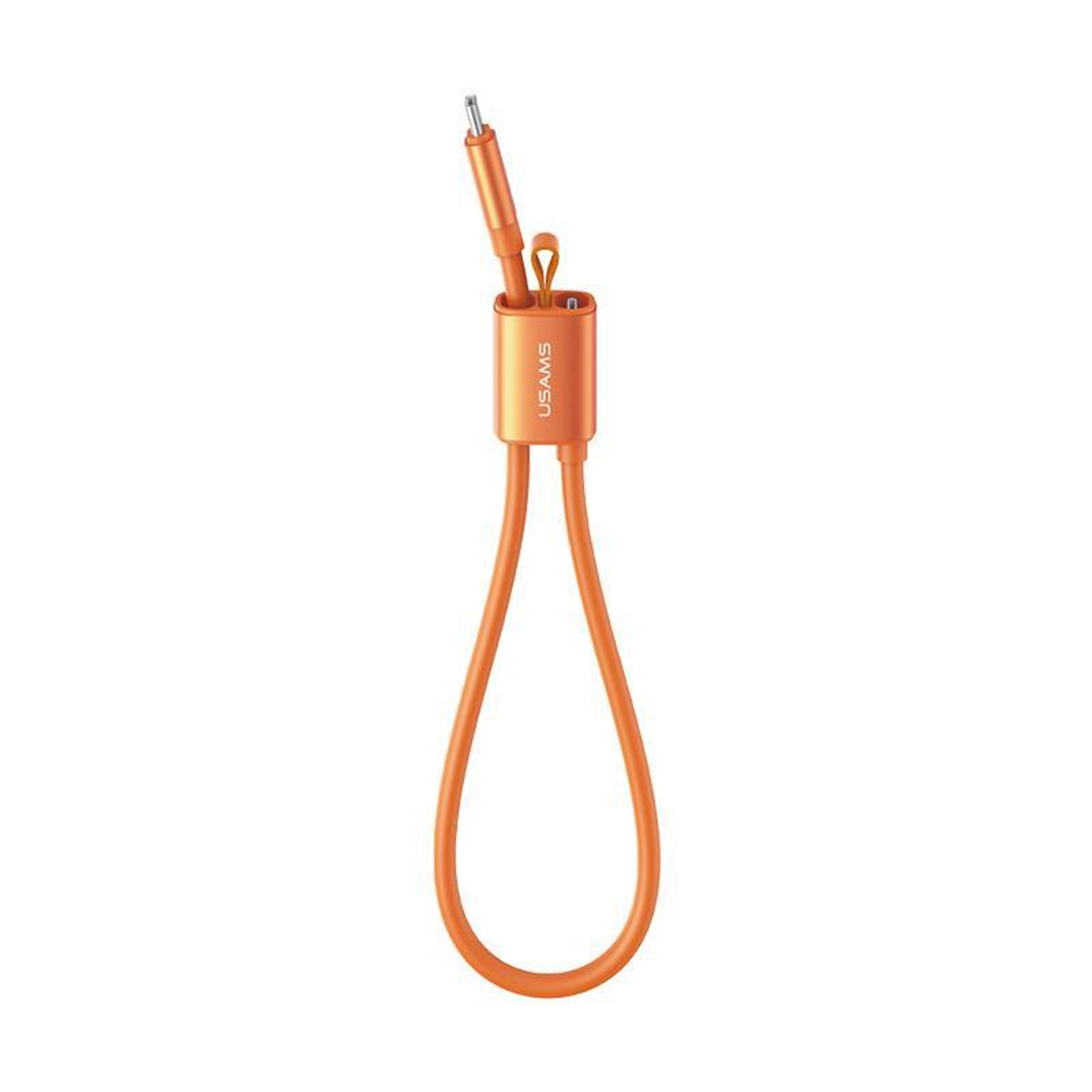 60W USB C Fast Charging Cable Short Silicone Type C Lanyard Cord 0