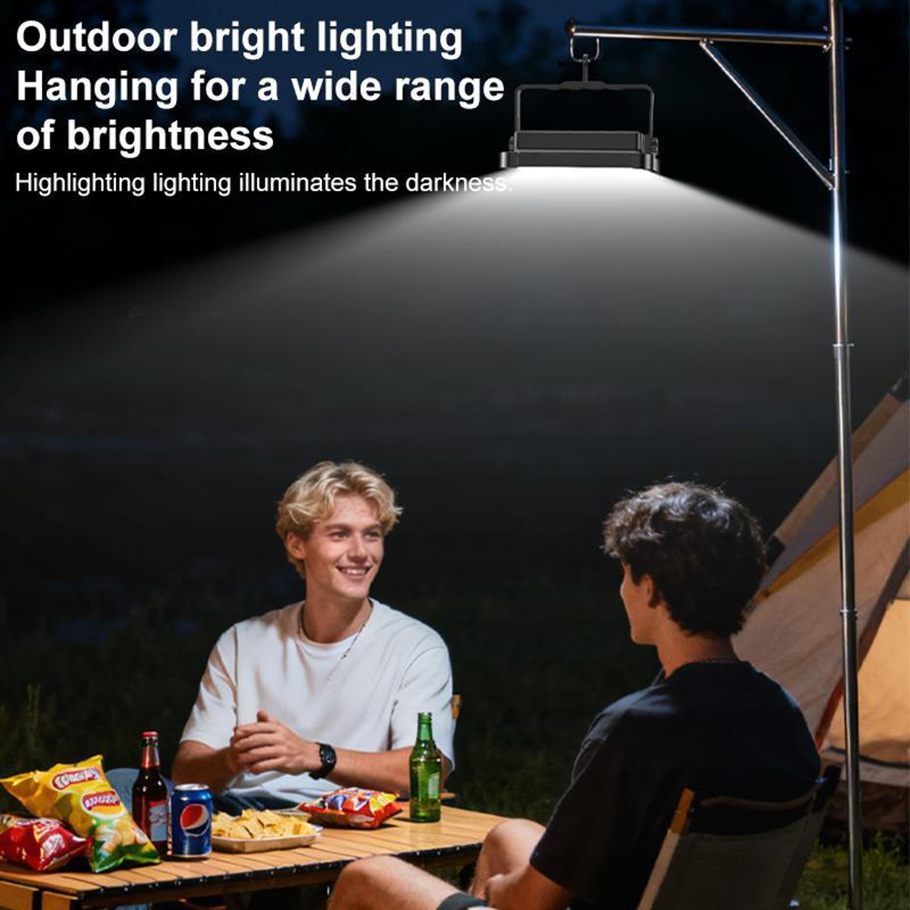 DH17 Portable Floodlight Rechargeable LED Work Light For Camping  Emergency Use 10