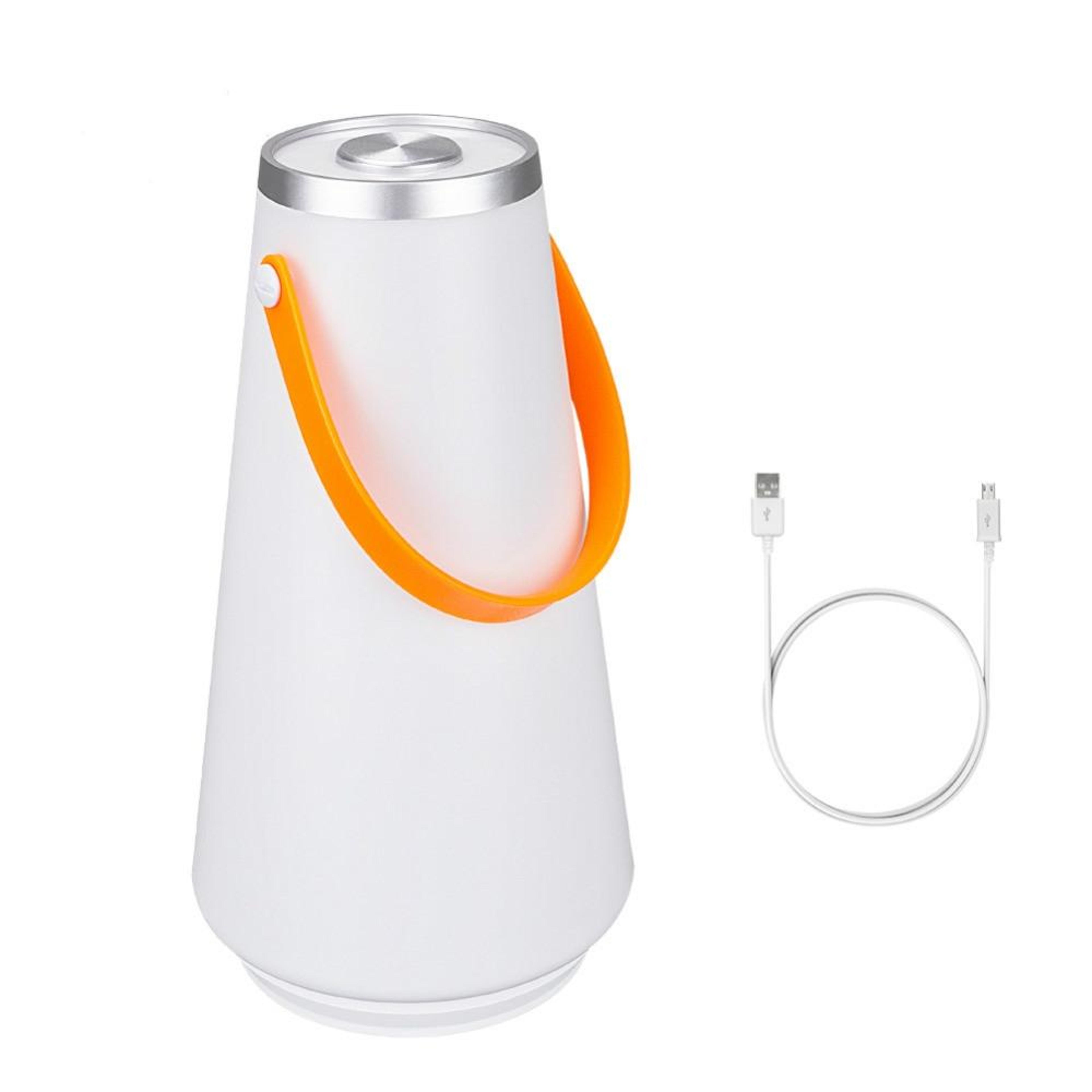Rechargeable LED Camping Lantern Table Lamp With Touch Control  Portable Handle 8