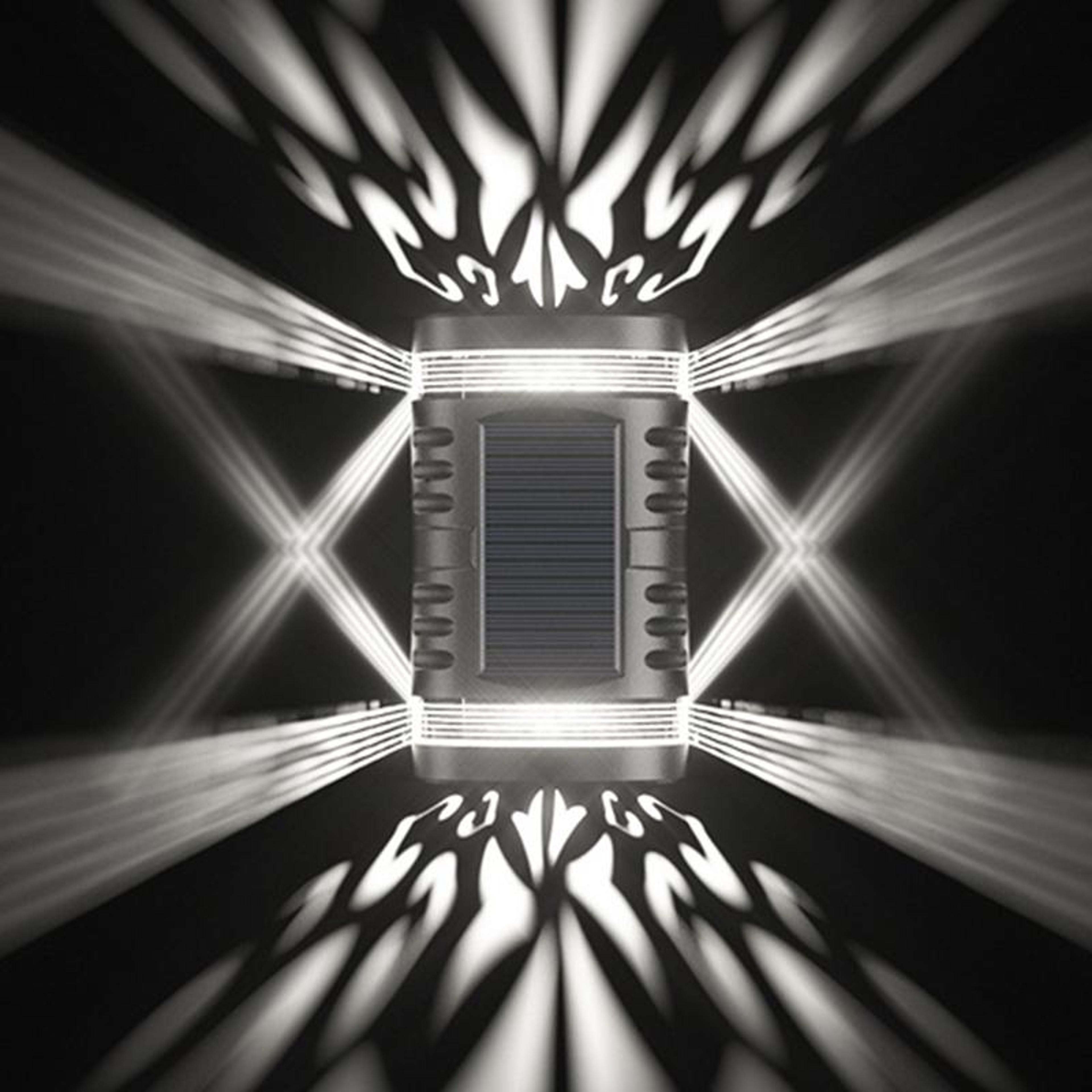 SolarGlow IP65 Outdoor Solar Wall Light With Automatic Sensor For Garden  Patio 9