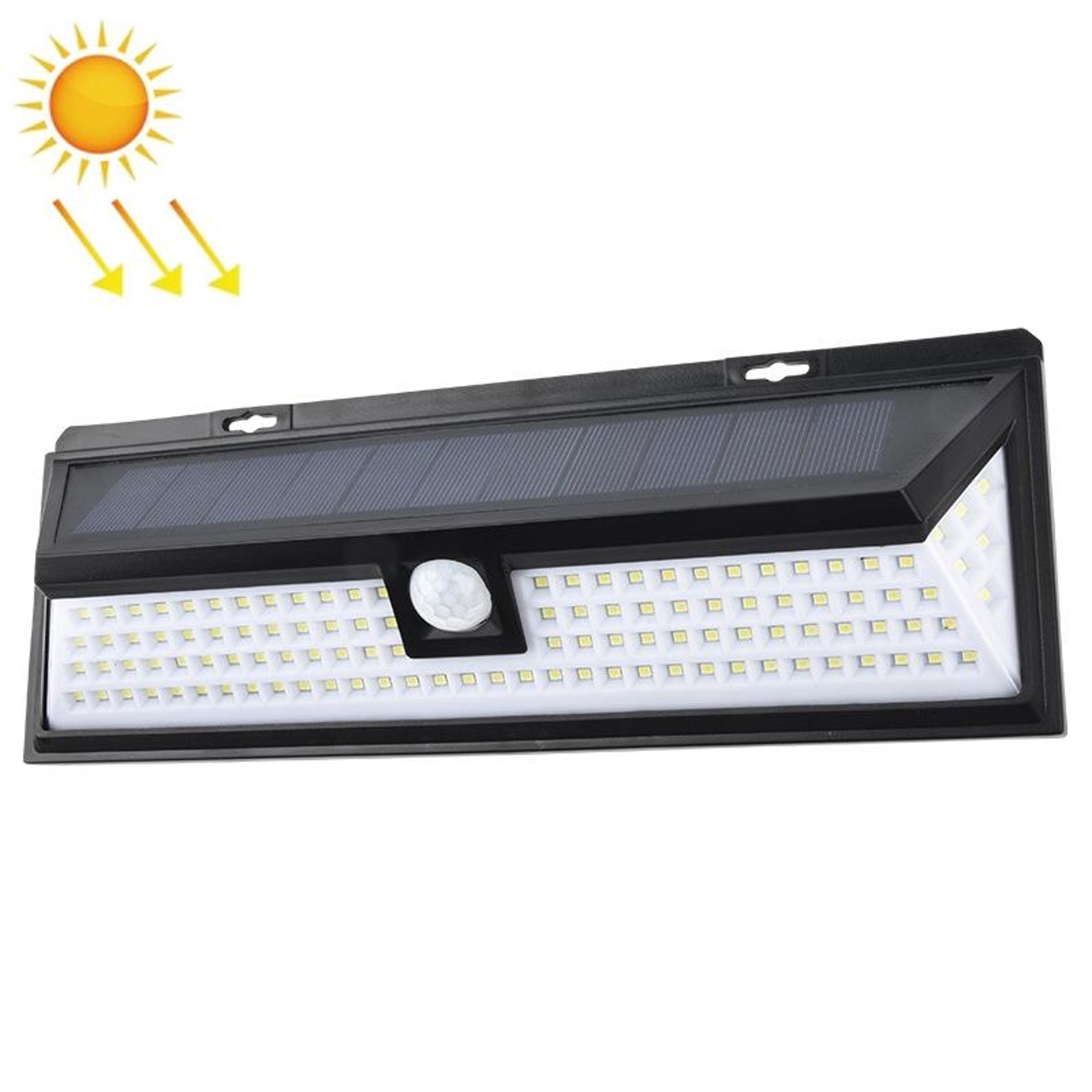 118 LED Solar Motion Sensor Wall Light Outdoor Waterproof Security Lamp 0