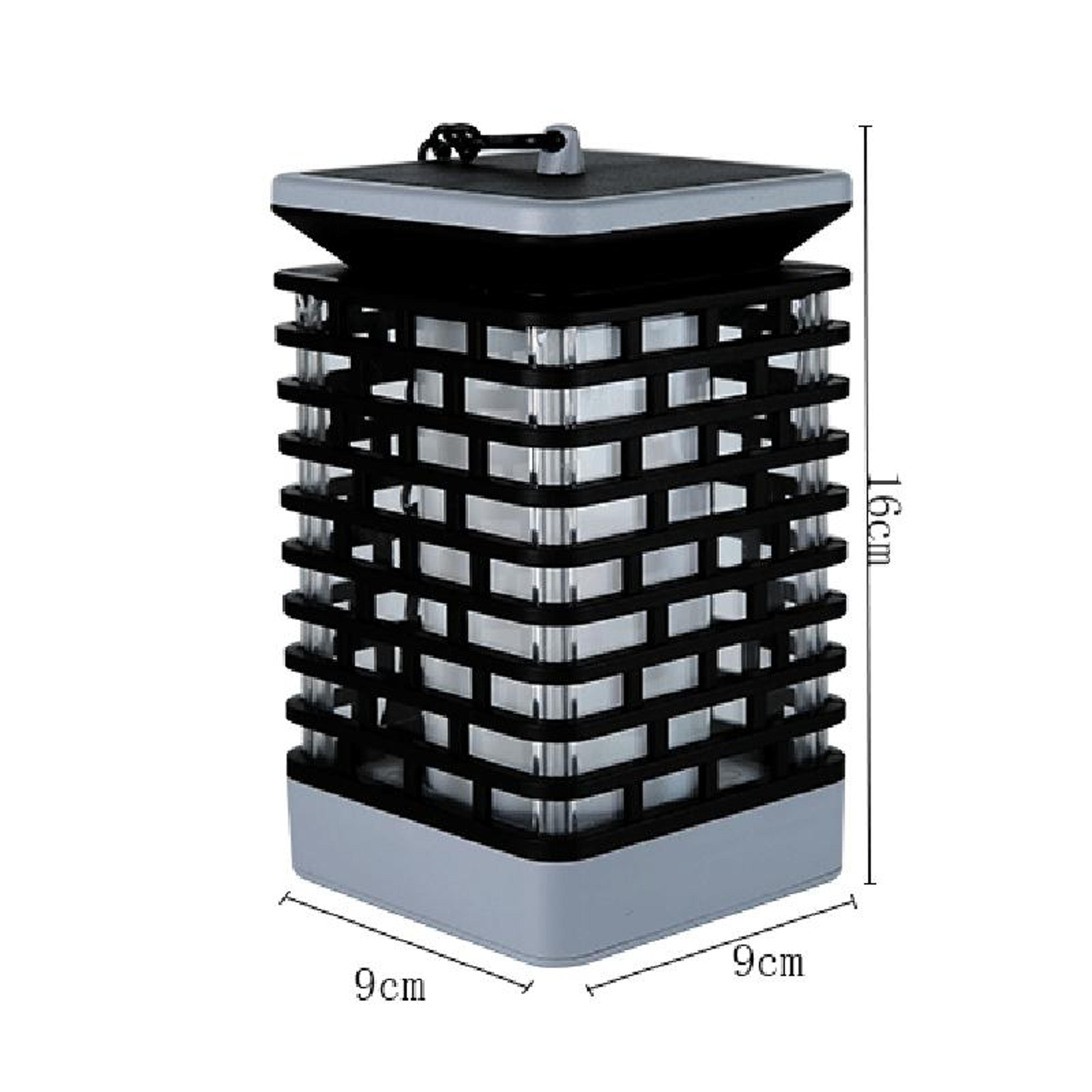Solar Flame Garden Lantern Waterproof LED Landscape Light For Patio Pathway Decor 4