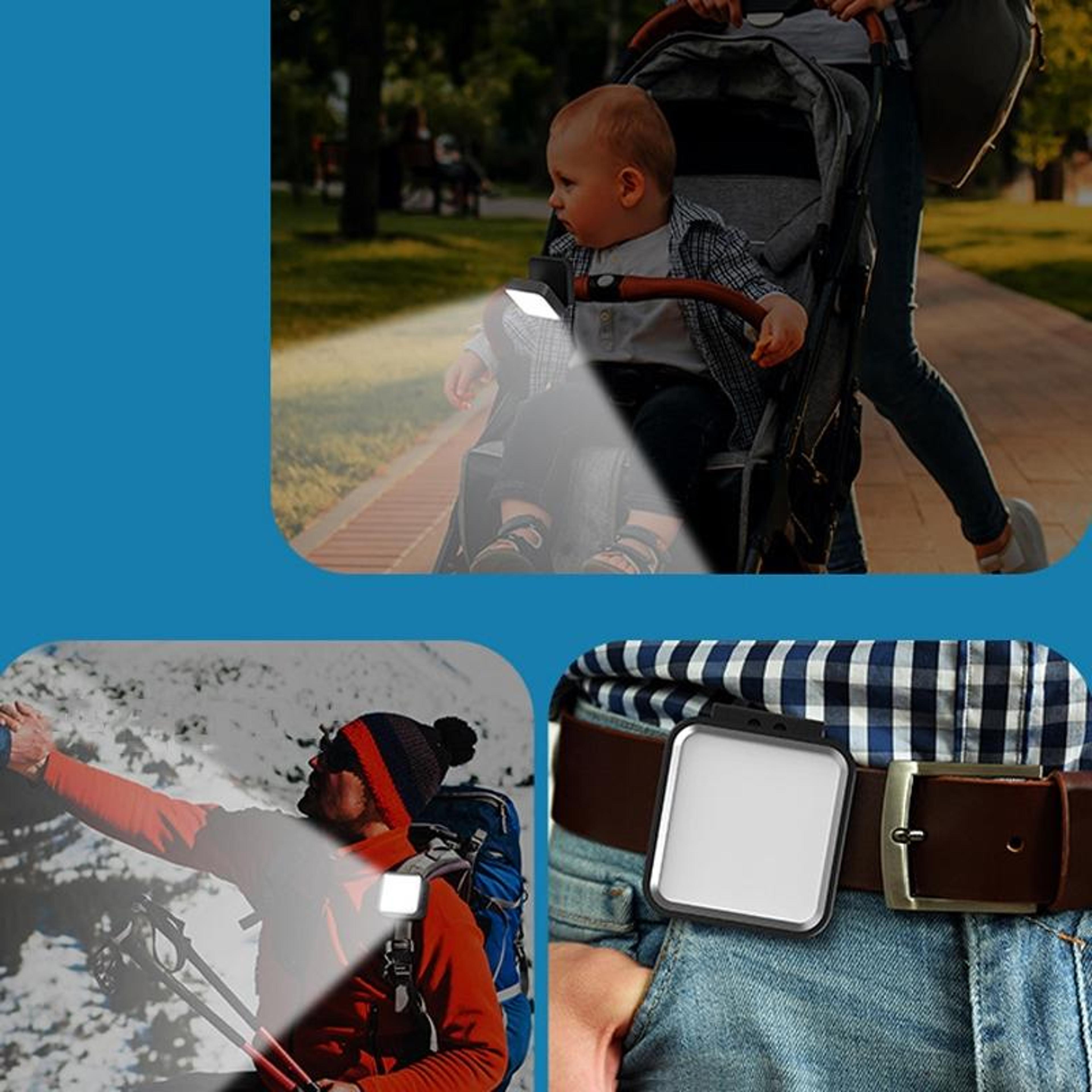 Rechargeable Clip On Reading Light For Camping Cycling  Night Fishing 2
