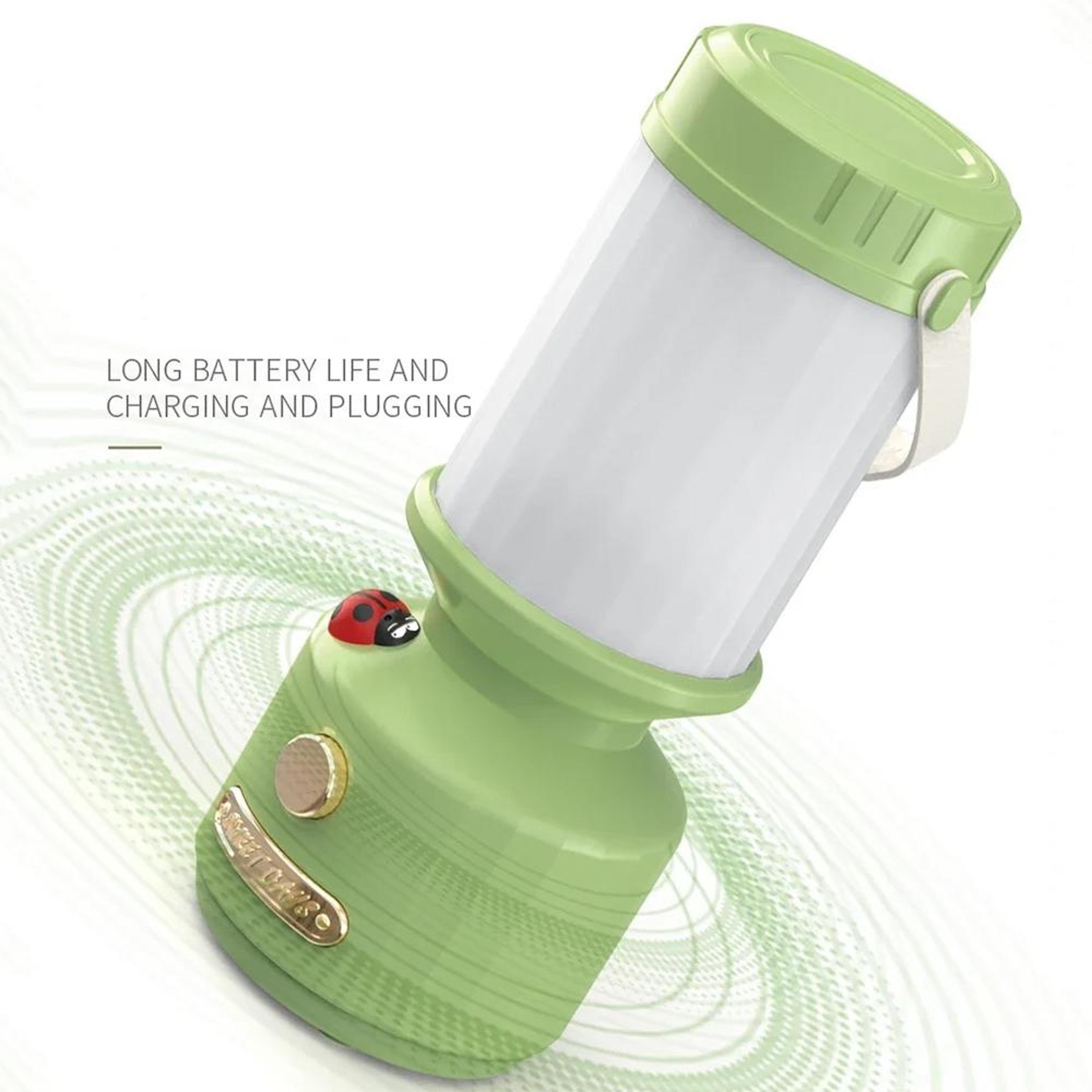 Rechargeable LED Bedside Lamp With Touch Dimming  Portable Camping Ambient Light 10