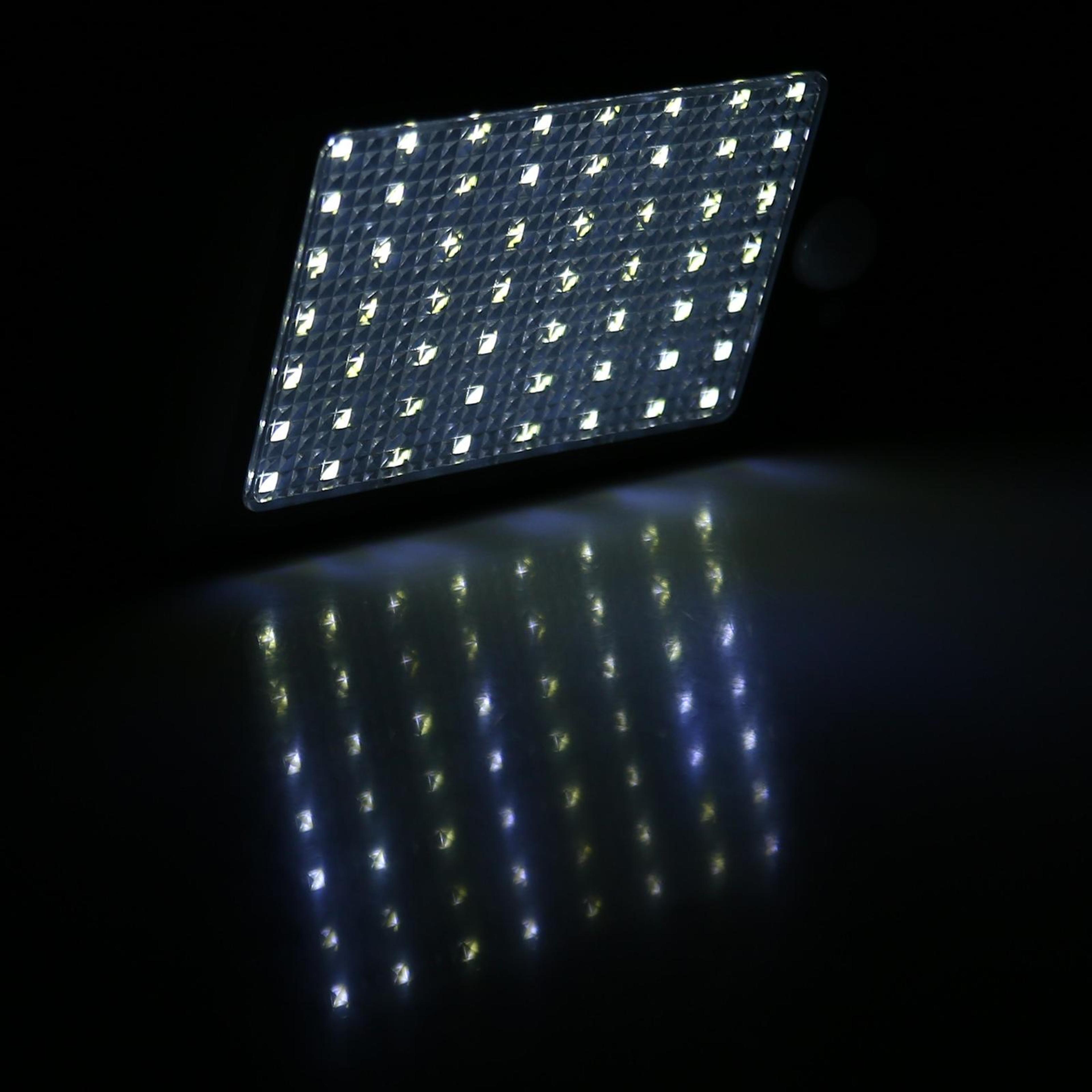 Remote Control Solar Wall Light With Motion Sensor  IP65 Waterproof 56 LED Security Lamp 6