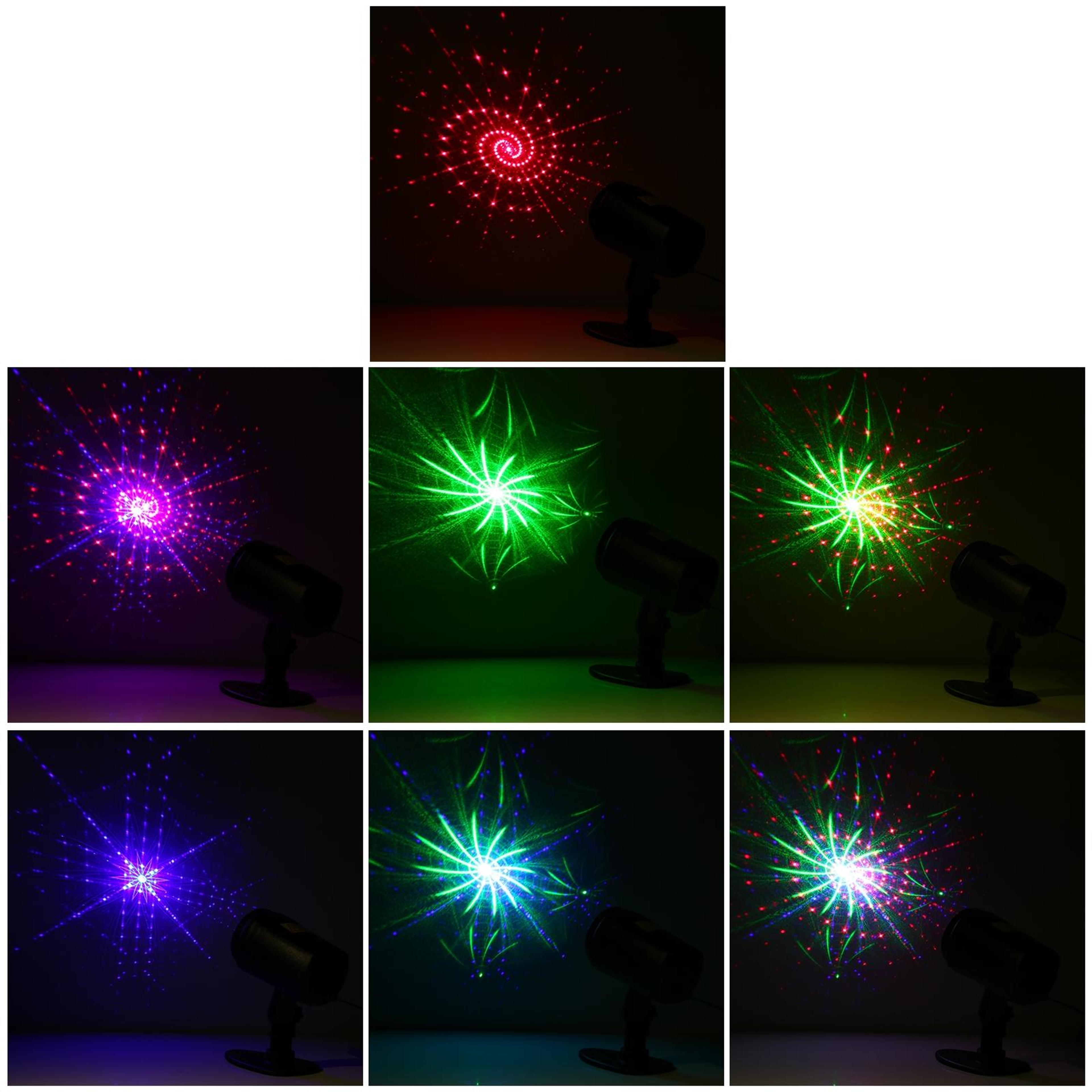 Remote Control Outdoor Laser Projector Light For Courtyard  Holiday Garden Decor 7