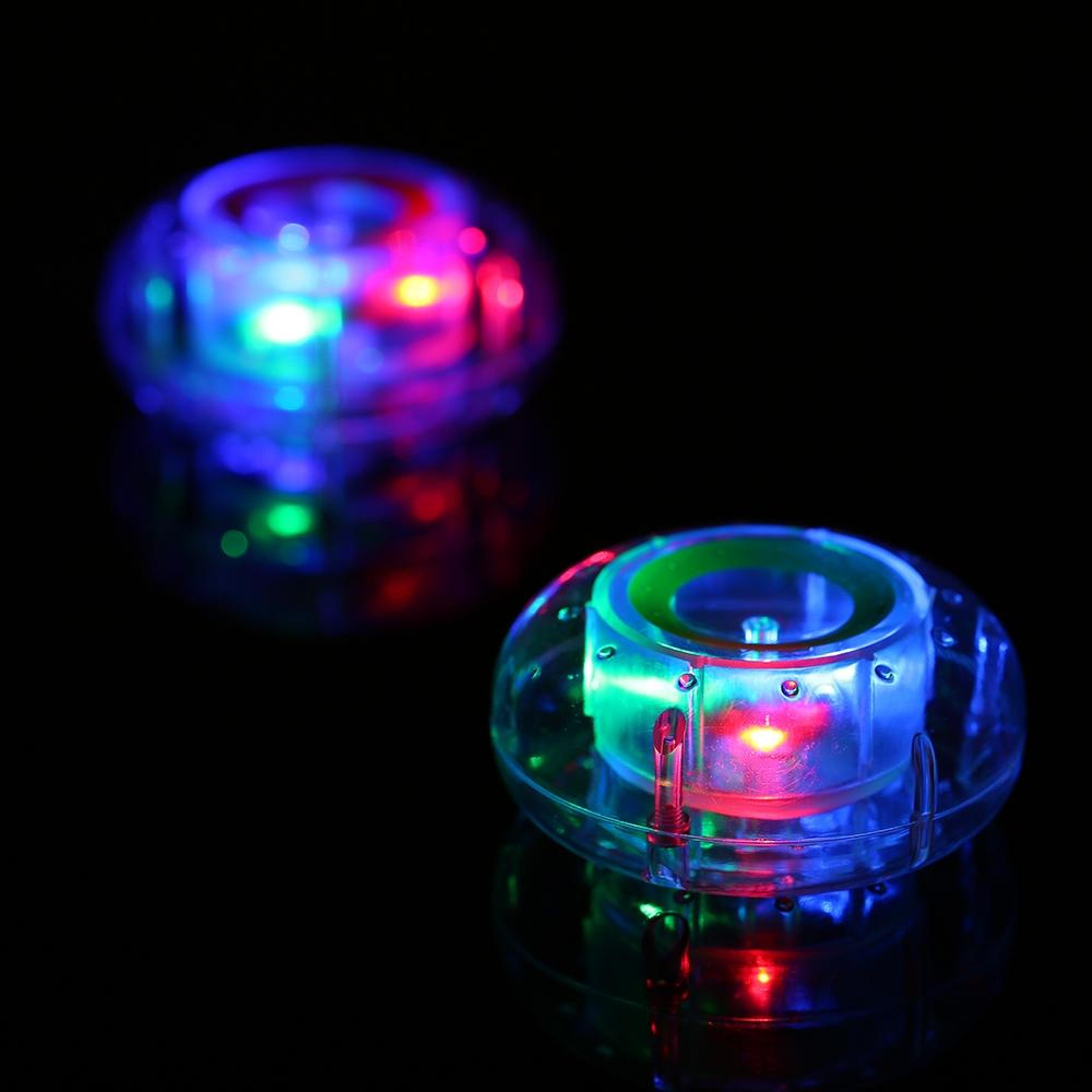 AquaGlow Floating Pool Lights Waterproof LED Light Show For Pools Hot Tubs  Parties 3