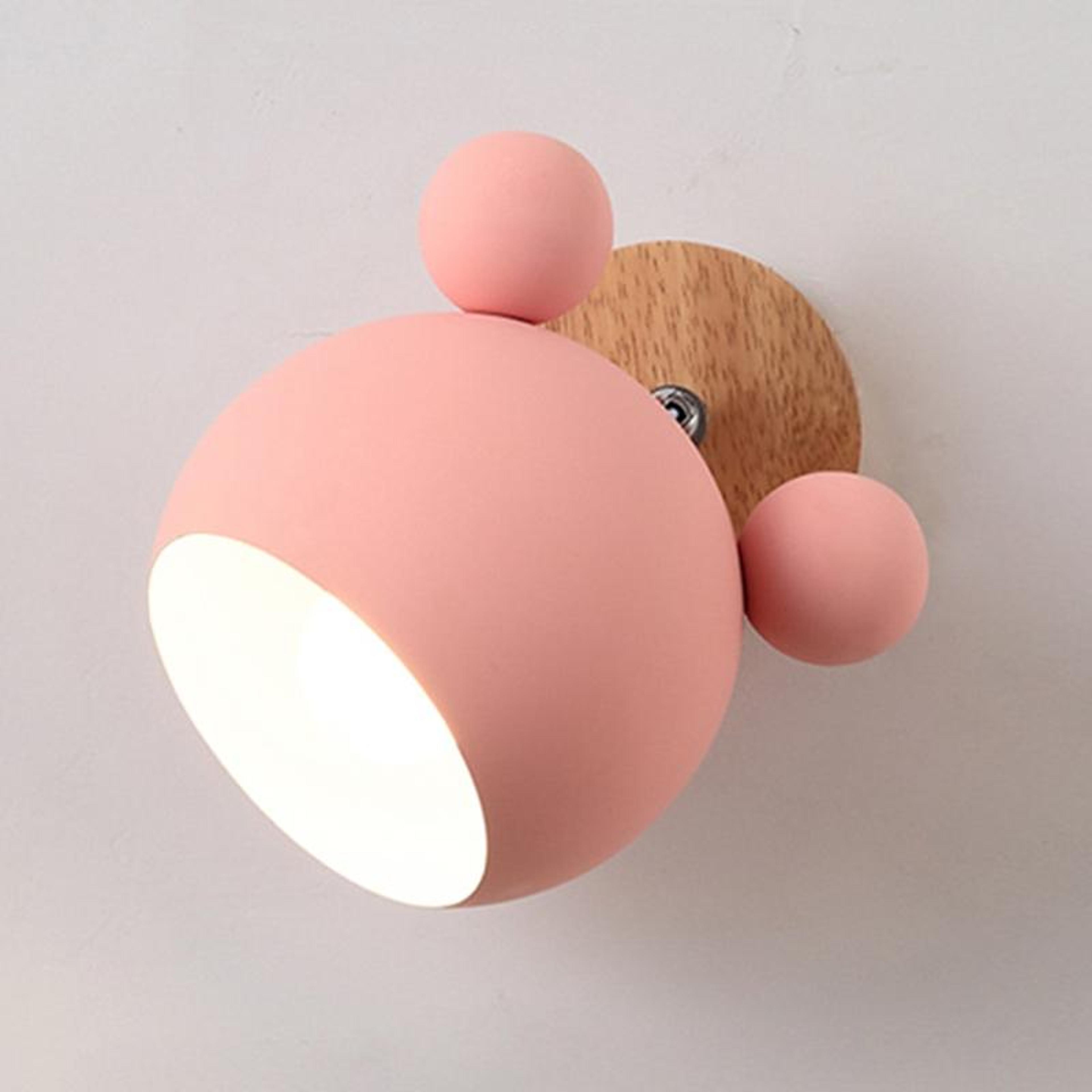 Nordic Cartoon Wall Lamp Adjustable LED Bedside Light For Kids Bedroom  Hallway 1