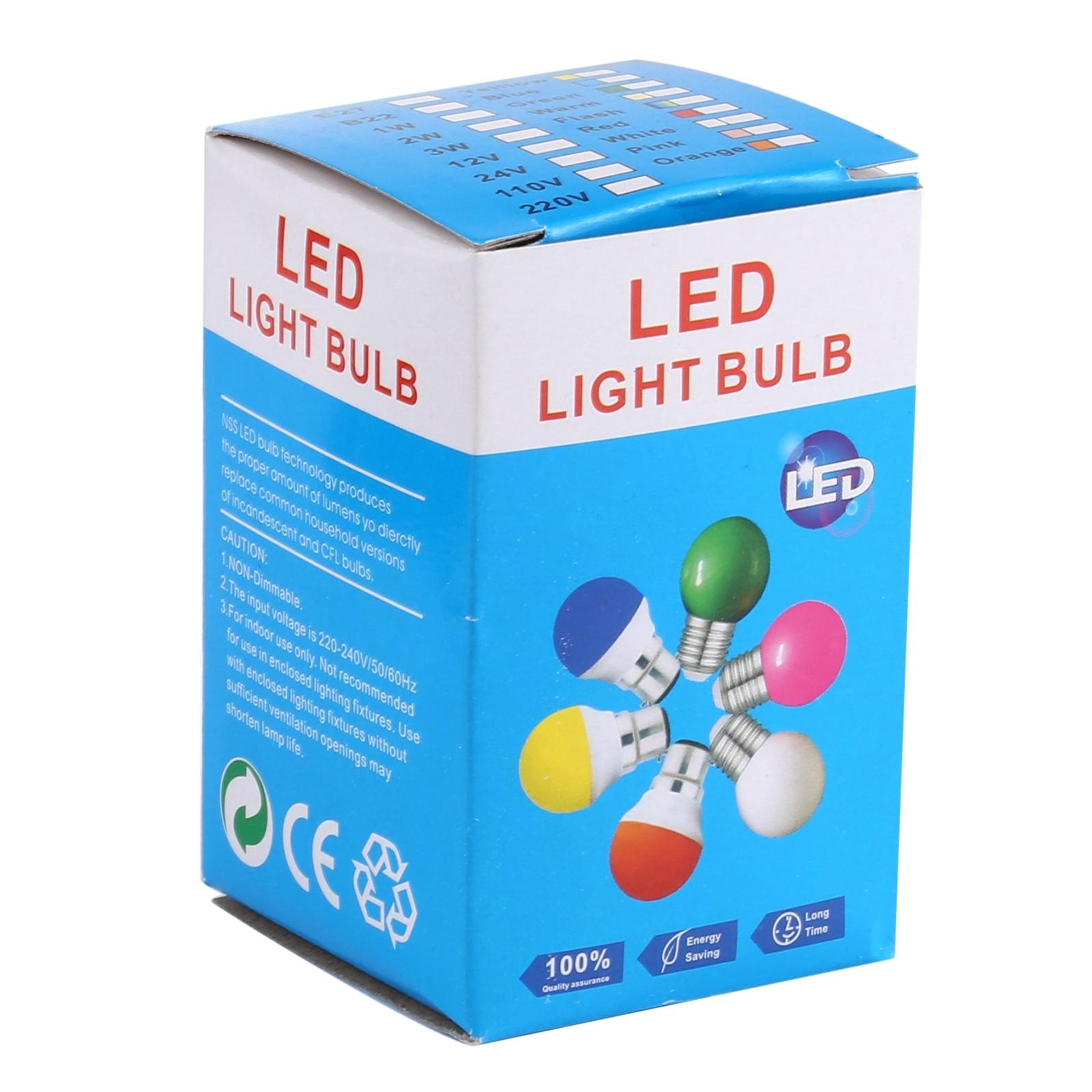 LED Energy Saving Bulb E27 Bright White Light For Home  Office 110V 5
