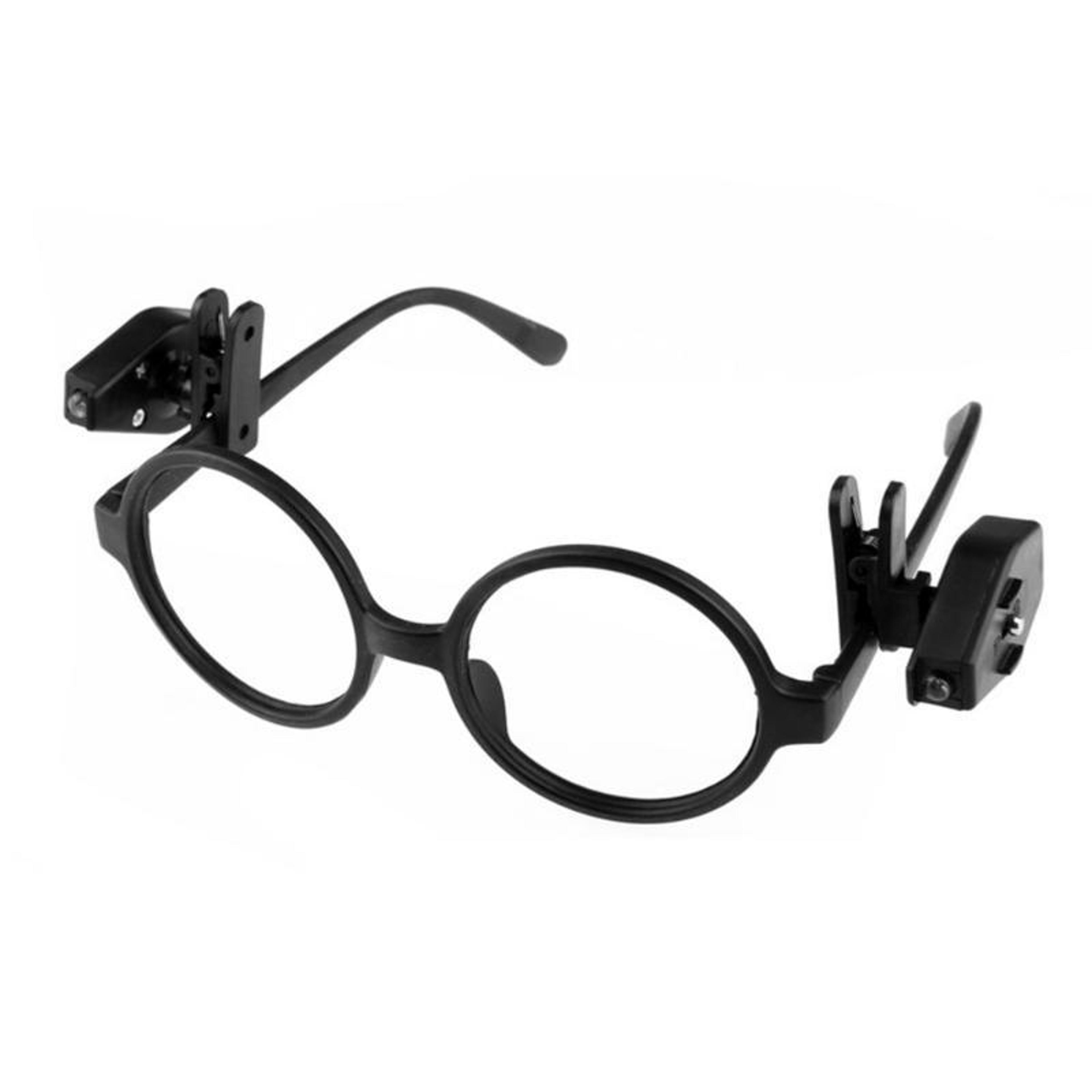 Adjustable LED Reading Light Eyeglass Clip On Mini Flashlight For Hands Free Reading 4