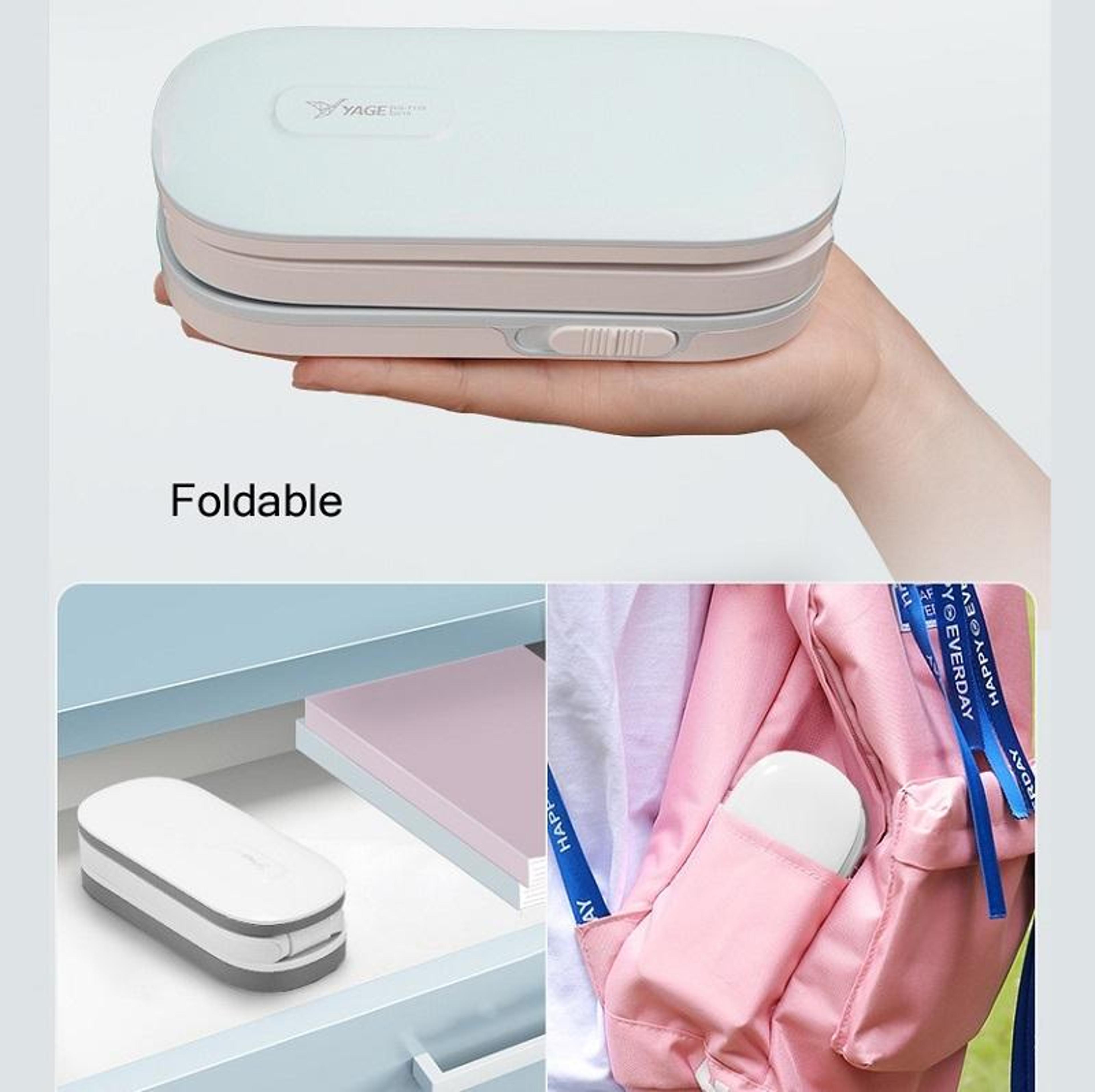 Portable LED Desk Lamp With USB Rechargeable Foldable Design  Eye Protection Light 8