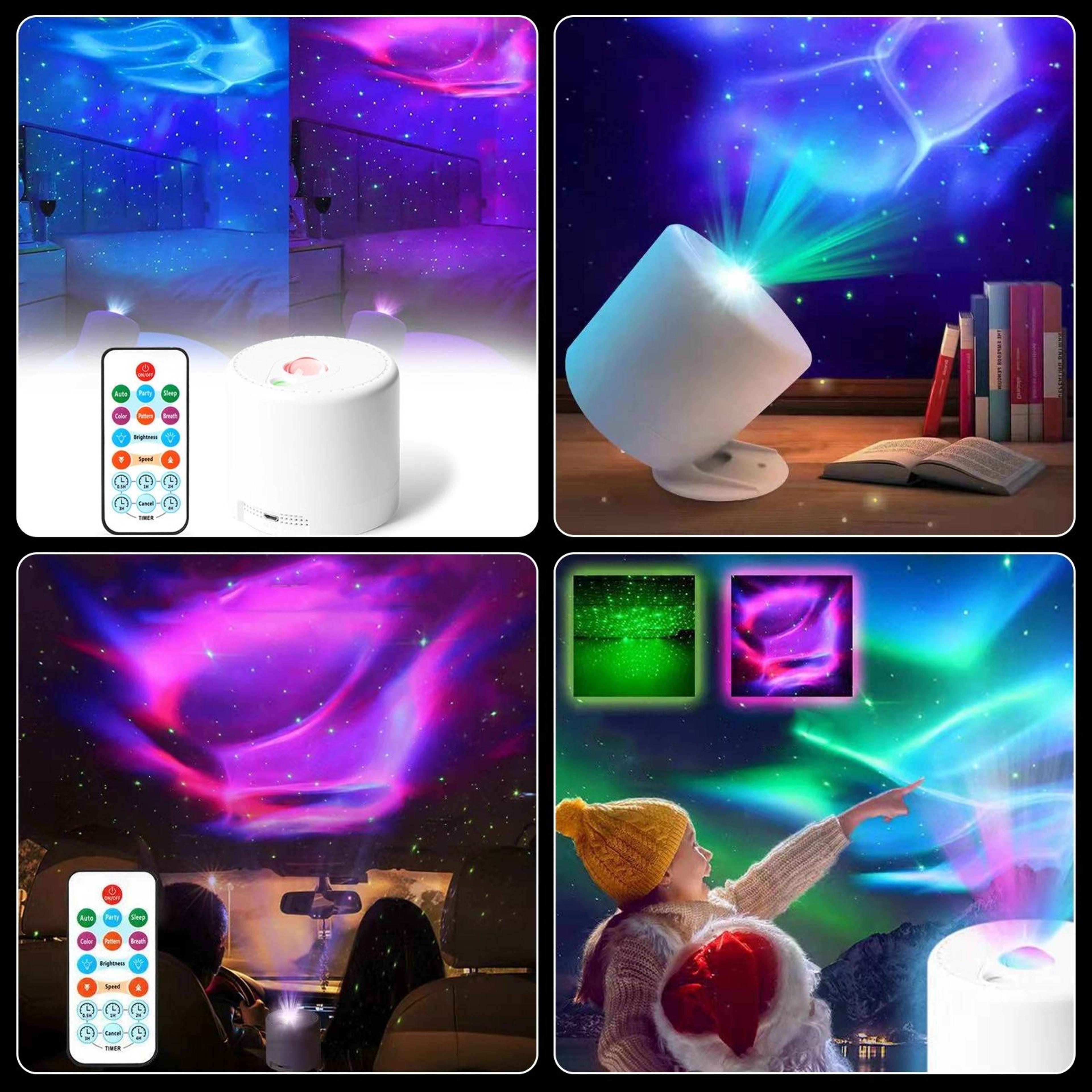Galaxy Projector Night Light With Remote  Sound Control 1