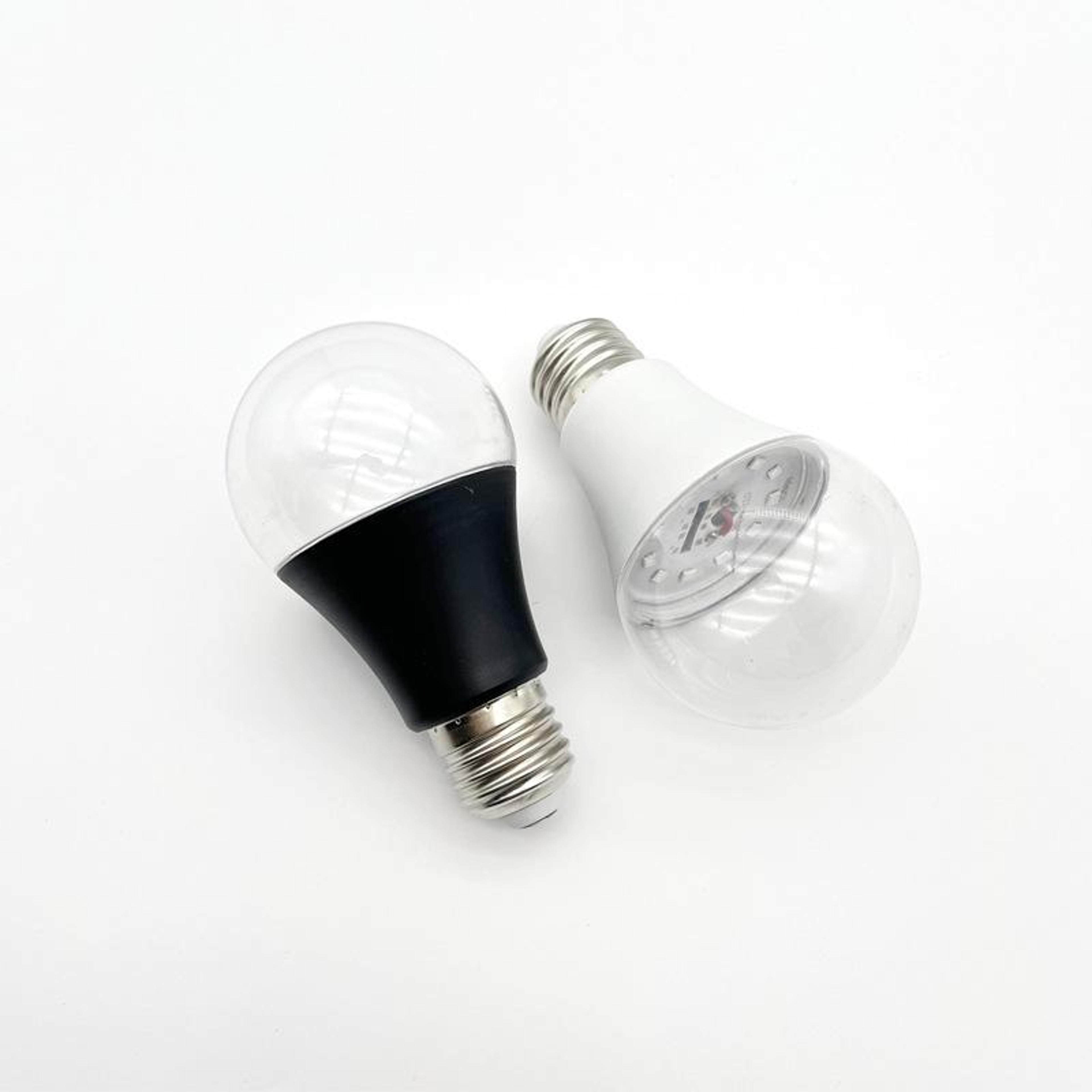 GlowWave UV Black Light Bulbs E27 9W Purple LED Party  Fluorescent Effect Lights 1