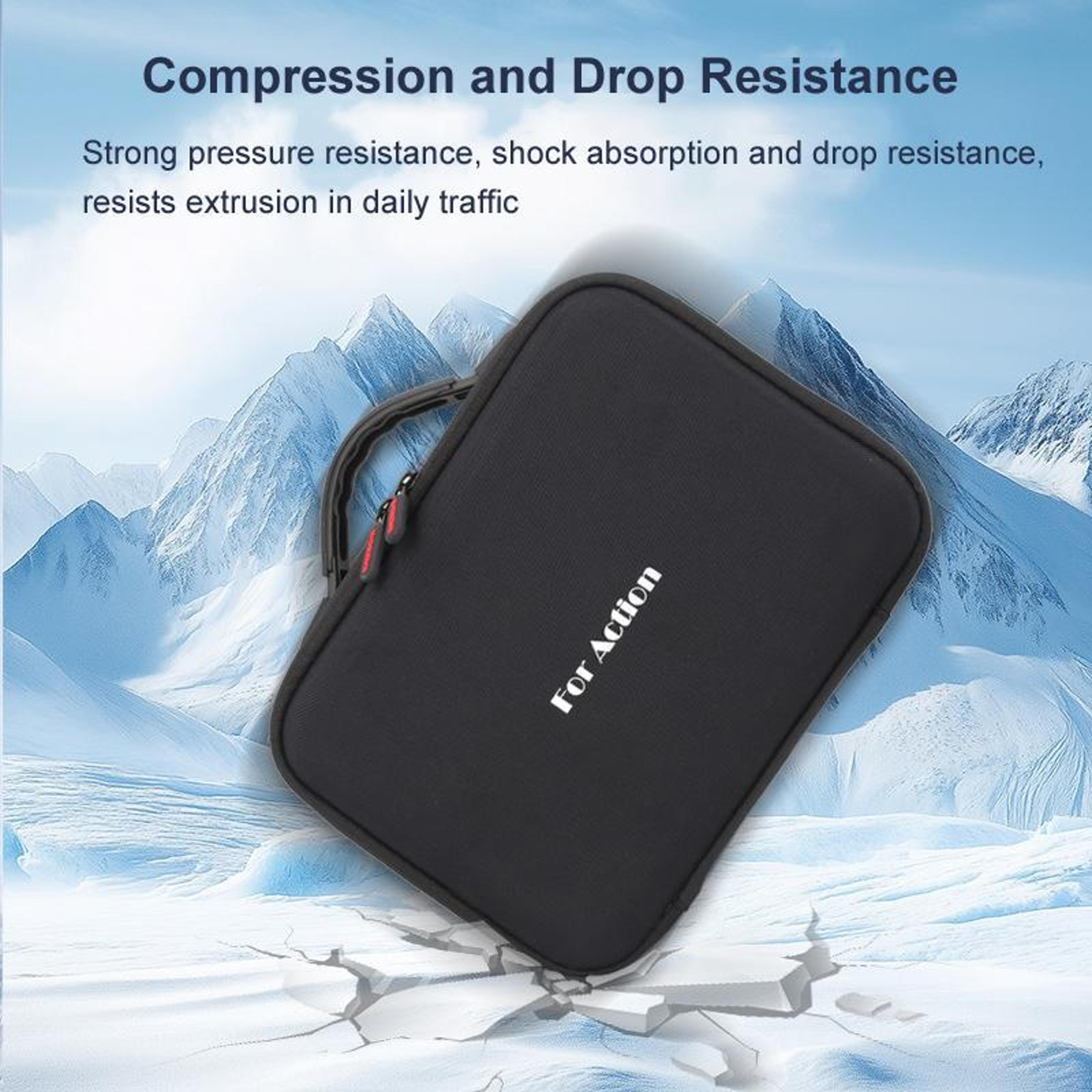 Action Camera Carrying Case Waterproof Travel Shoulder Bag For Action 5 Pro Action 4  Action 3 4
