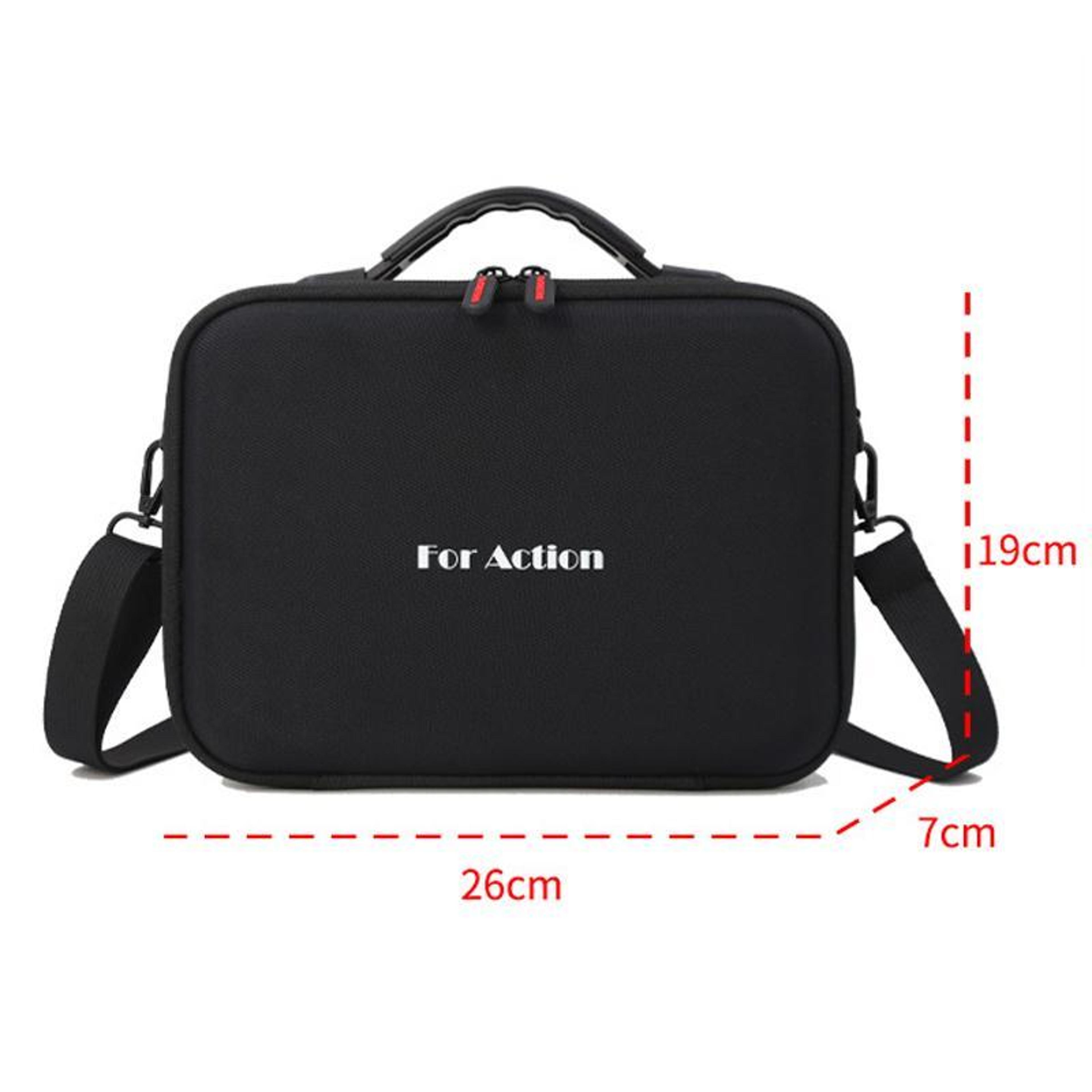 Action Camera Carrying Case Waterproof Travel Shoulder Bag For Action 5 Pro Action 4  Action 3 8