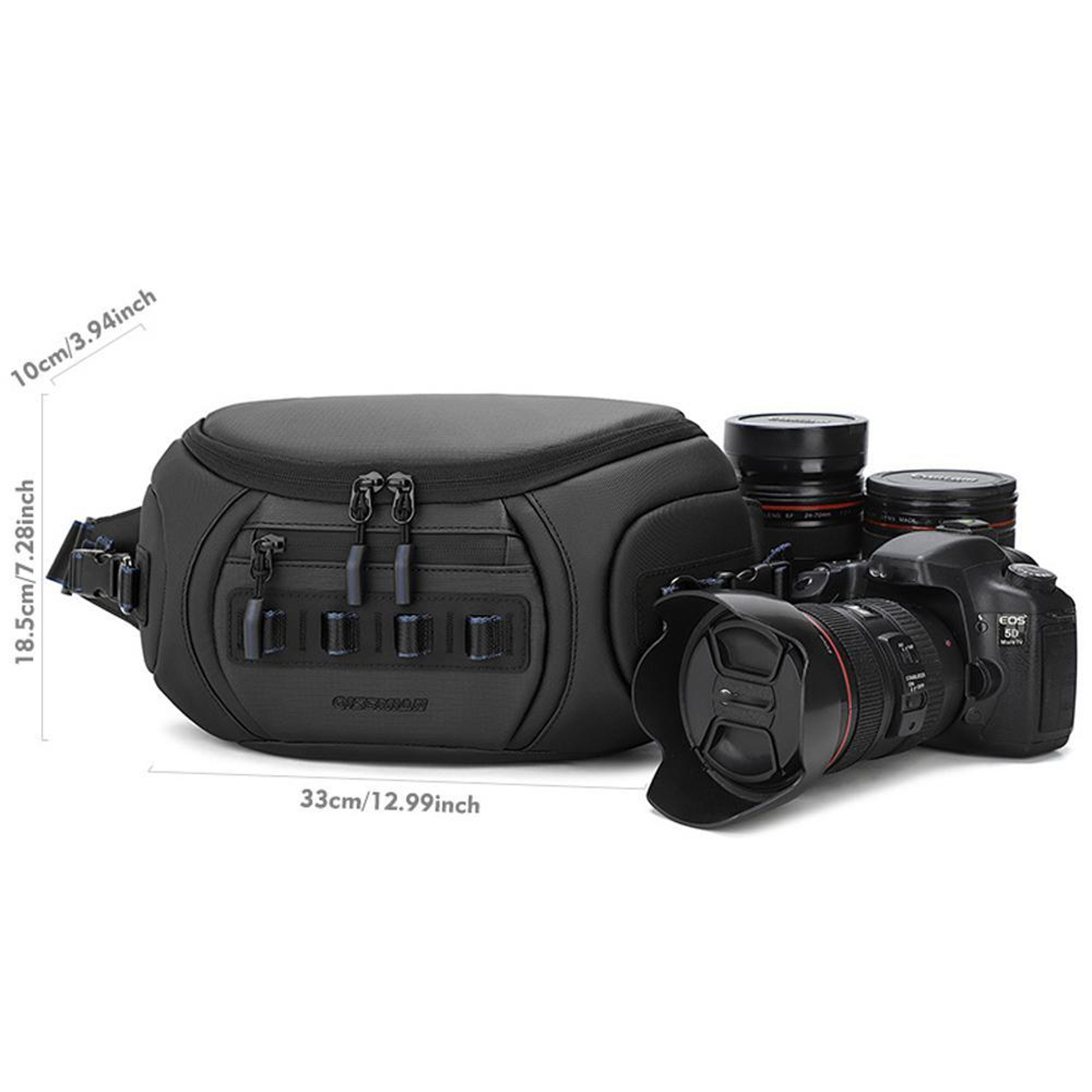 UrbanFlex Camera Sling Bag For Men With Removable Dividers  Water Resistant Travel Design 10
