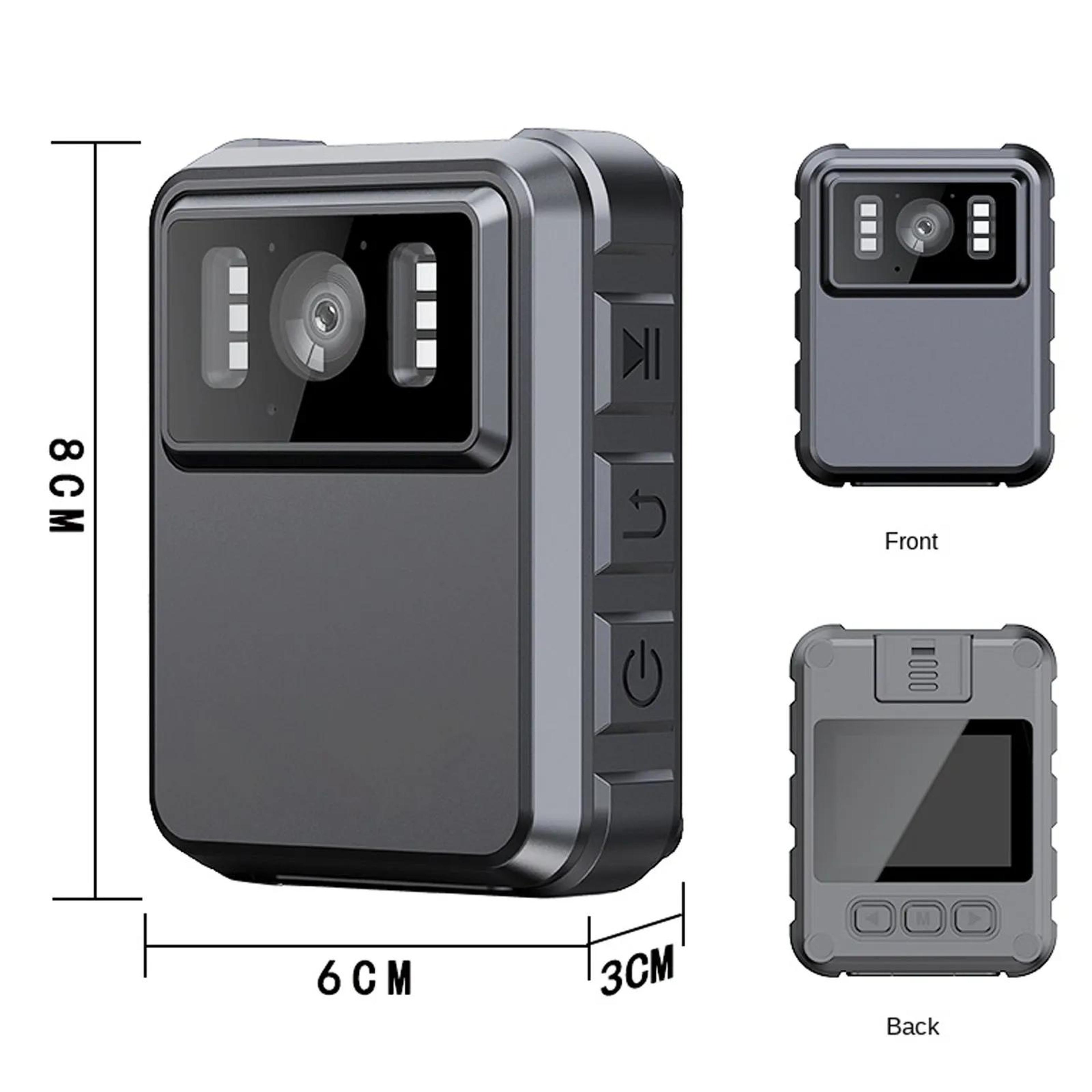 L9 Body Camera 1080P Waterproof Mini Video Recorder With Night Vision  Wide Angle Lens 3