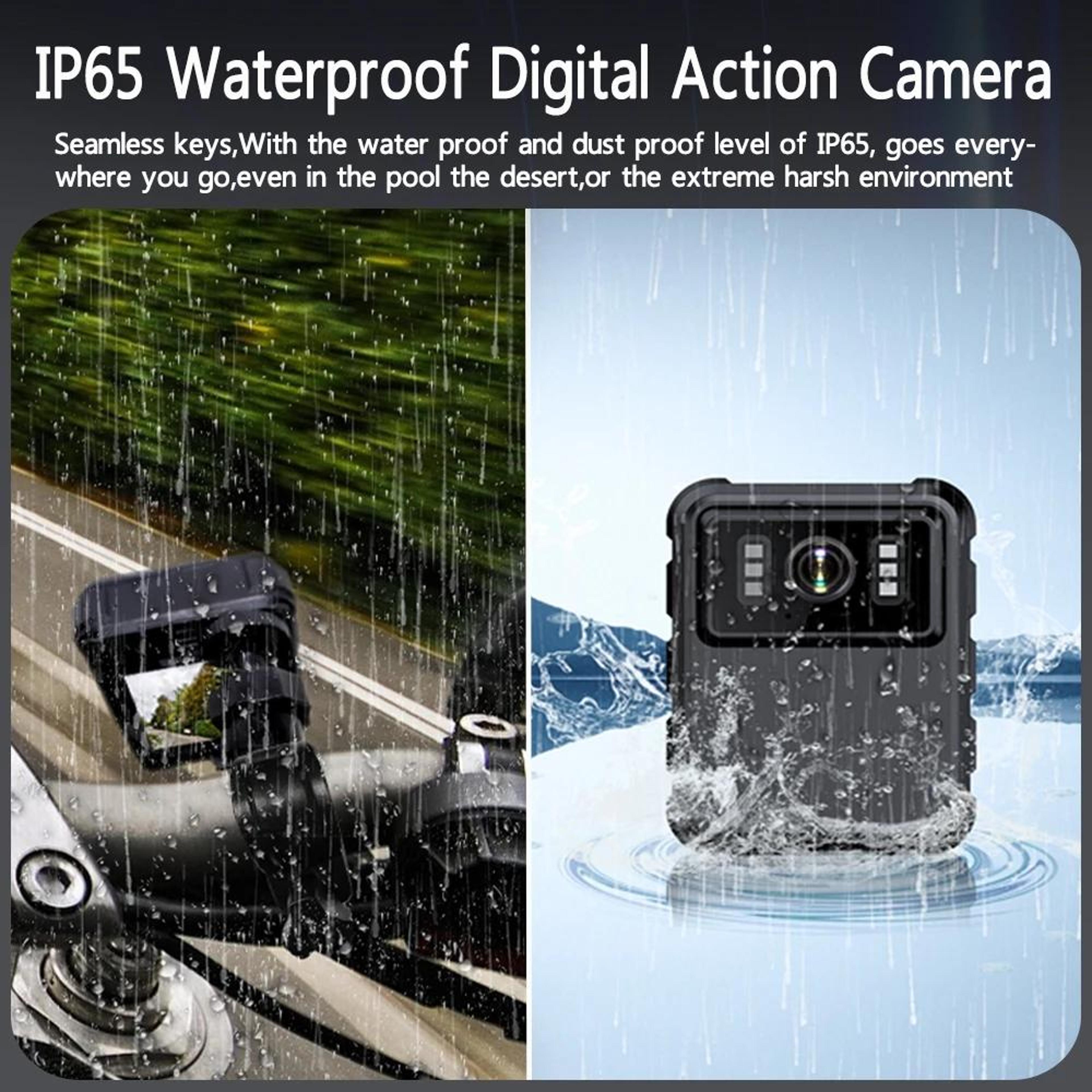 L9 Body Camera 1080P Waterproof Mini Video Recorder With Night Vision  Wide Angle Lens 5