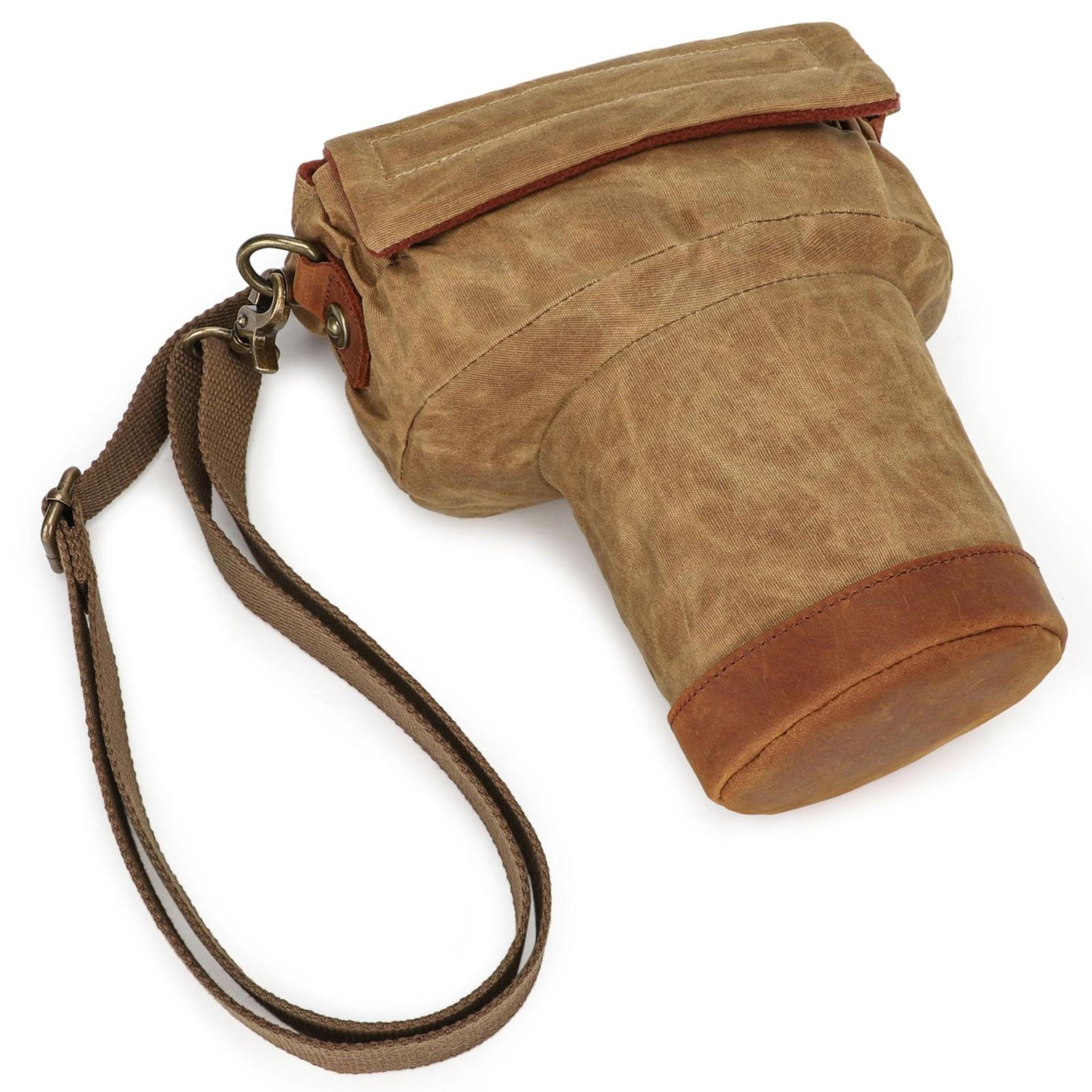 Vintage Waterproof Camera Shoulder Bag For DSLR  Mirrorless Cameras With Shockproof Protection 6