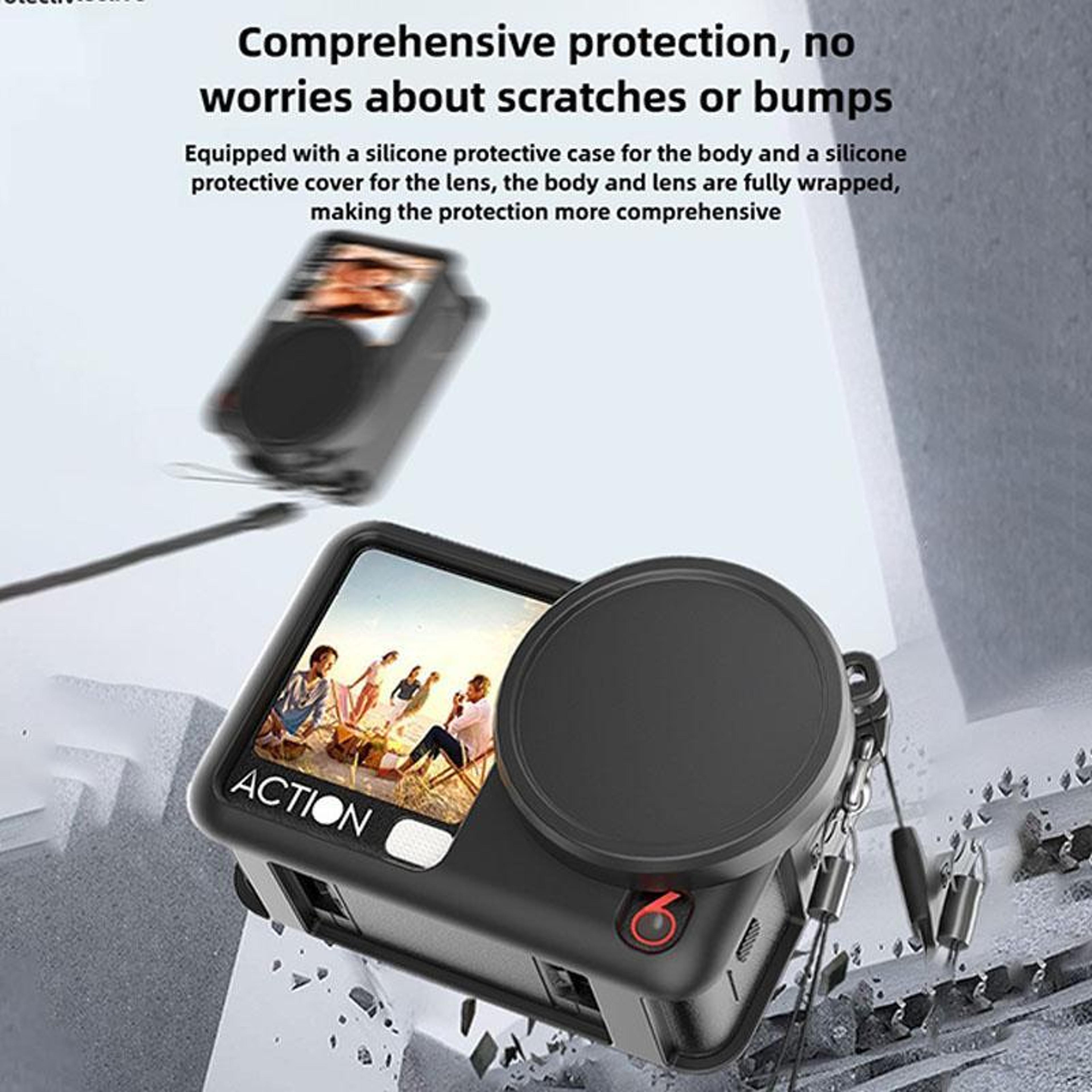 DJI Osmo Action 6 Silicone Lens Cap Cover With Shockproof Camera Protection 4