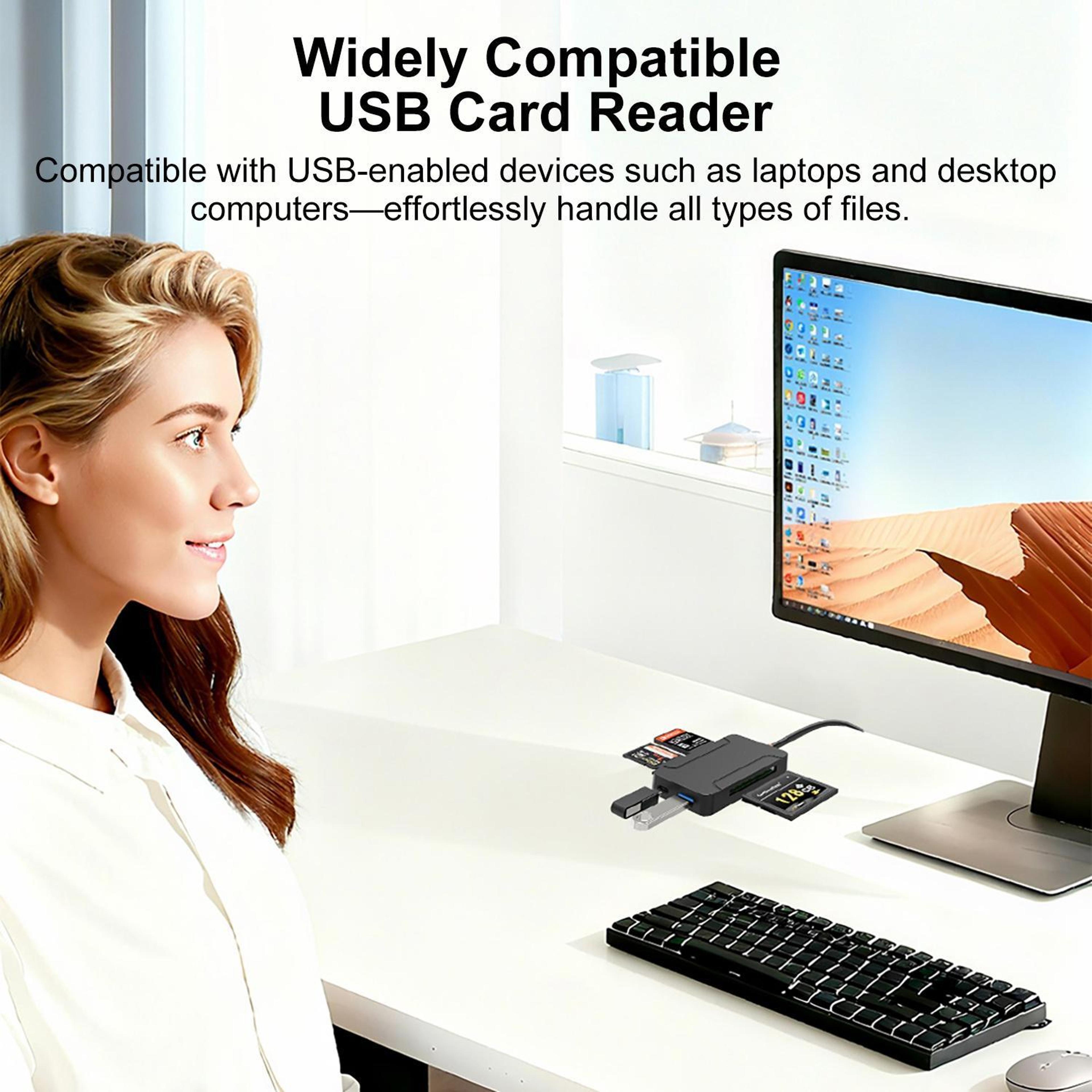 Multi Functional High Speed Card Reader With USB Type C  SD Support 9