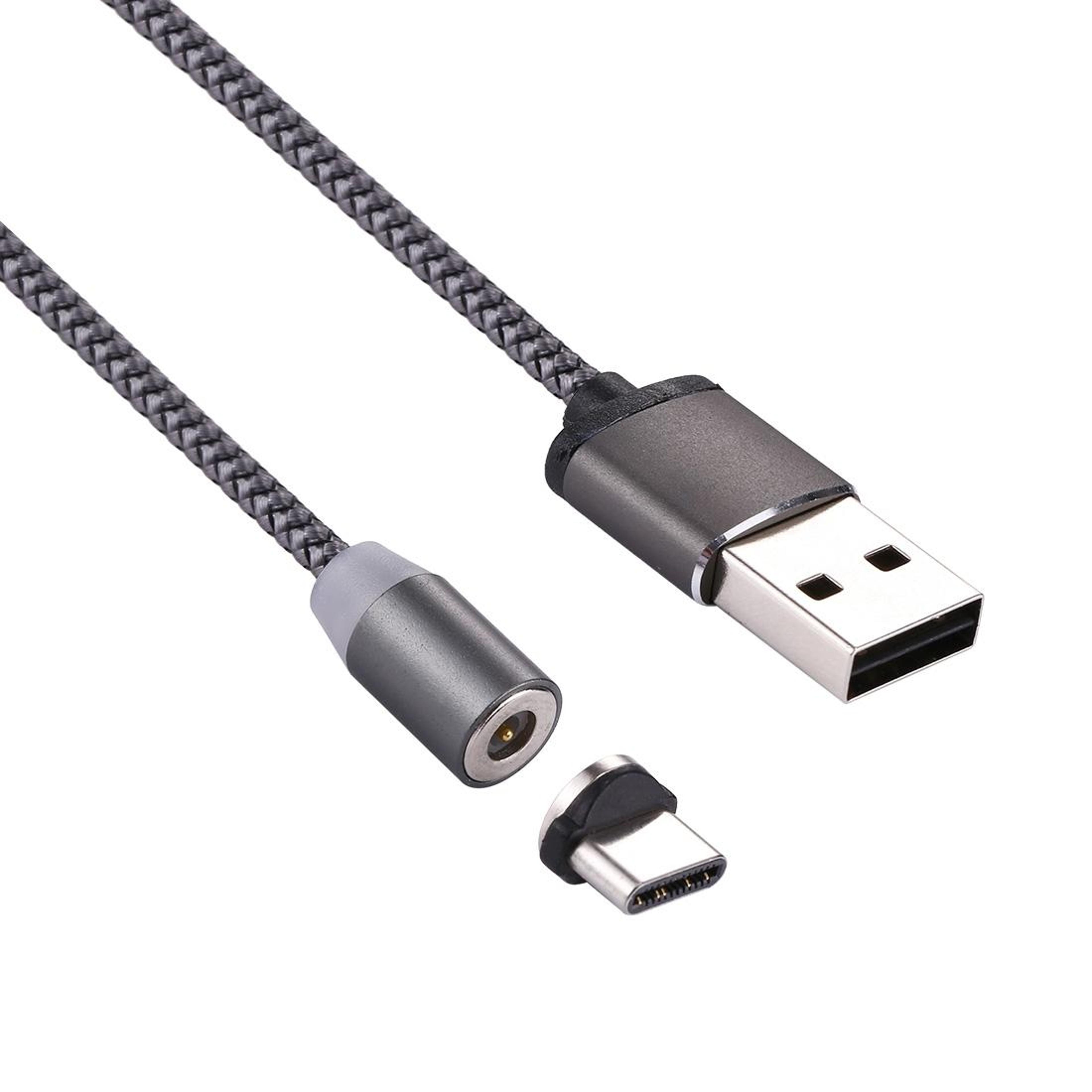 360 Rotating USB C Charging Cable With Magnetic Connector  LED Indicator 1