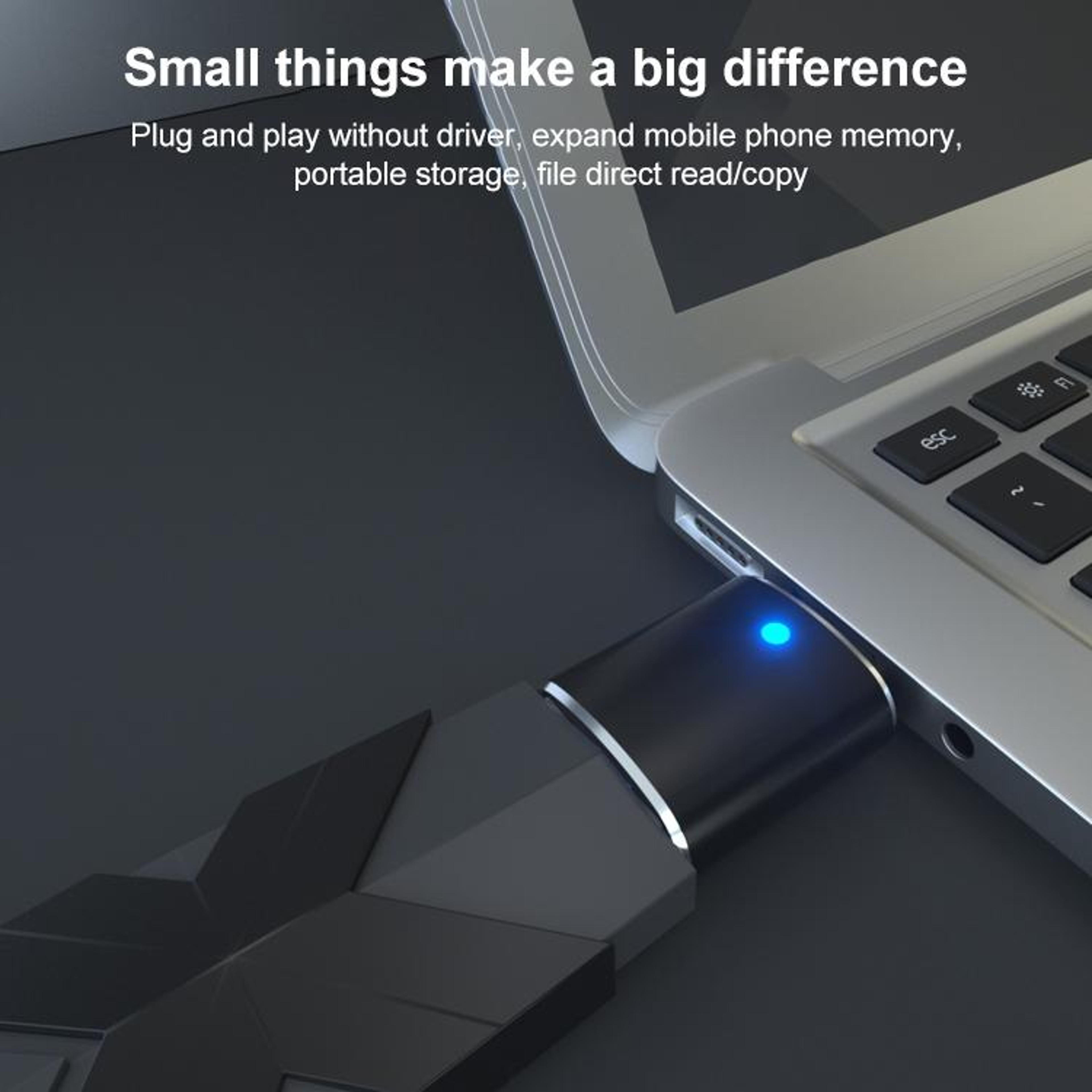 Compact USB C Flash Drive With OTG Support Fast  Portable USB Storage 6