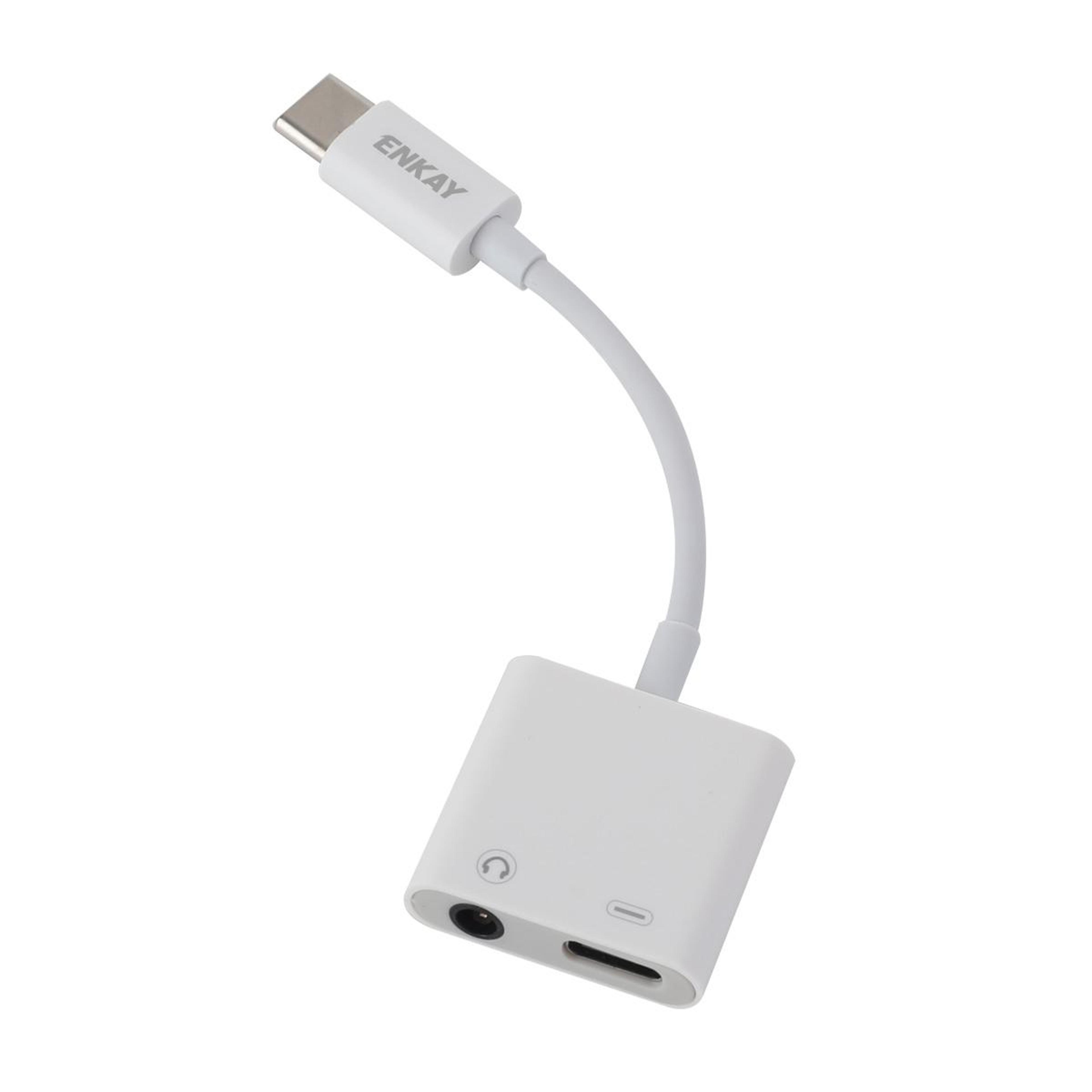 USB C To 35mm HiFi Audio  Charging Adapter Cable 1