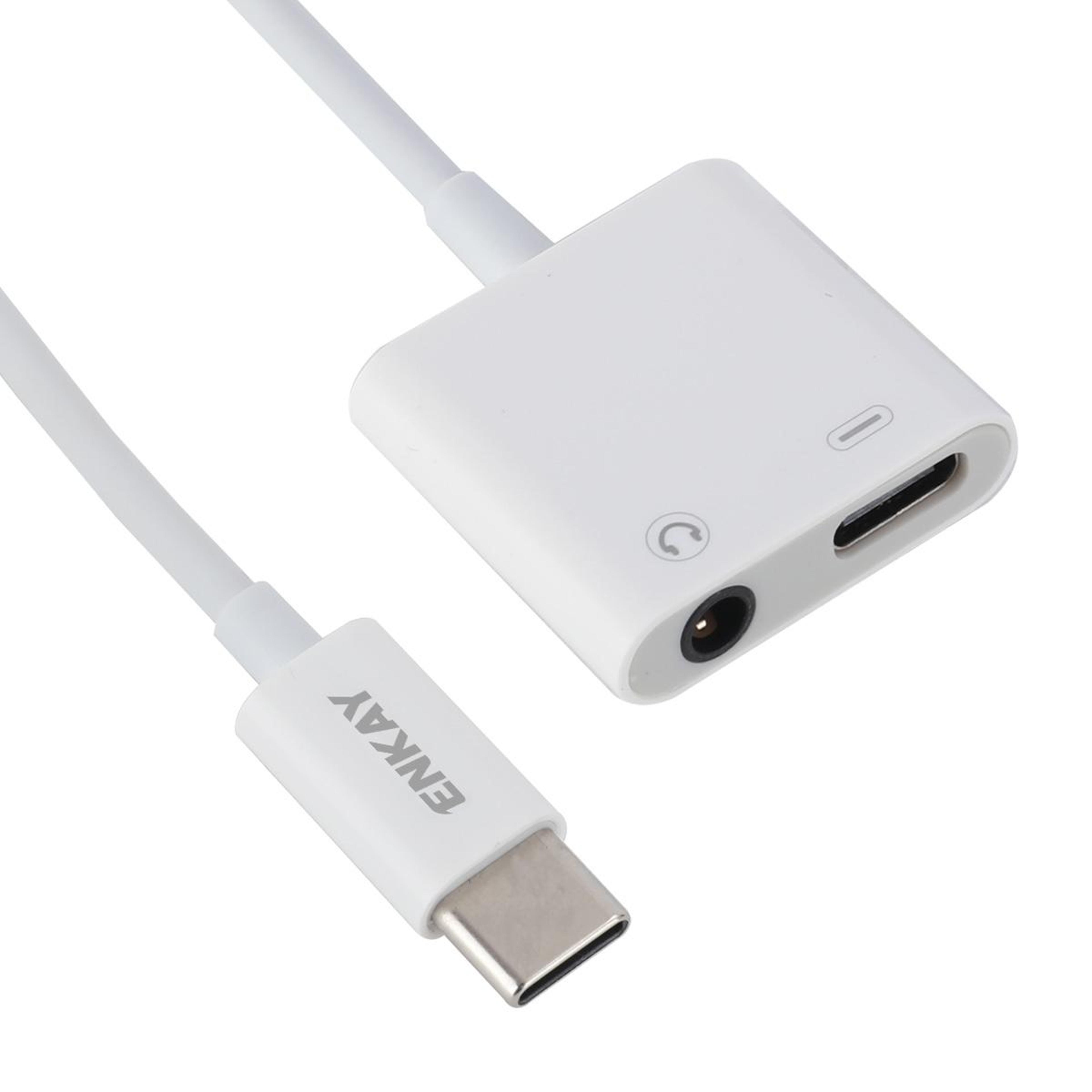 USB C To 35mm HiFi Audio  Charging Adapter Cable 6