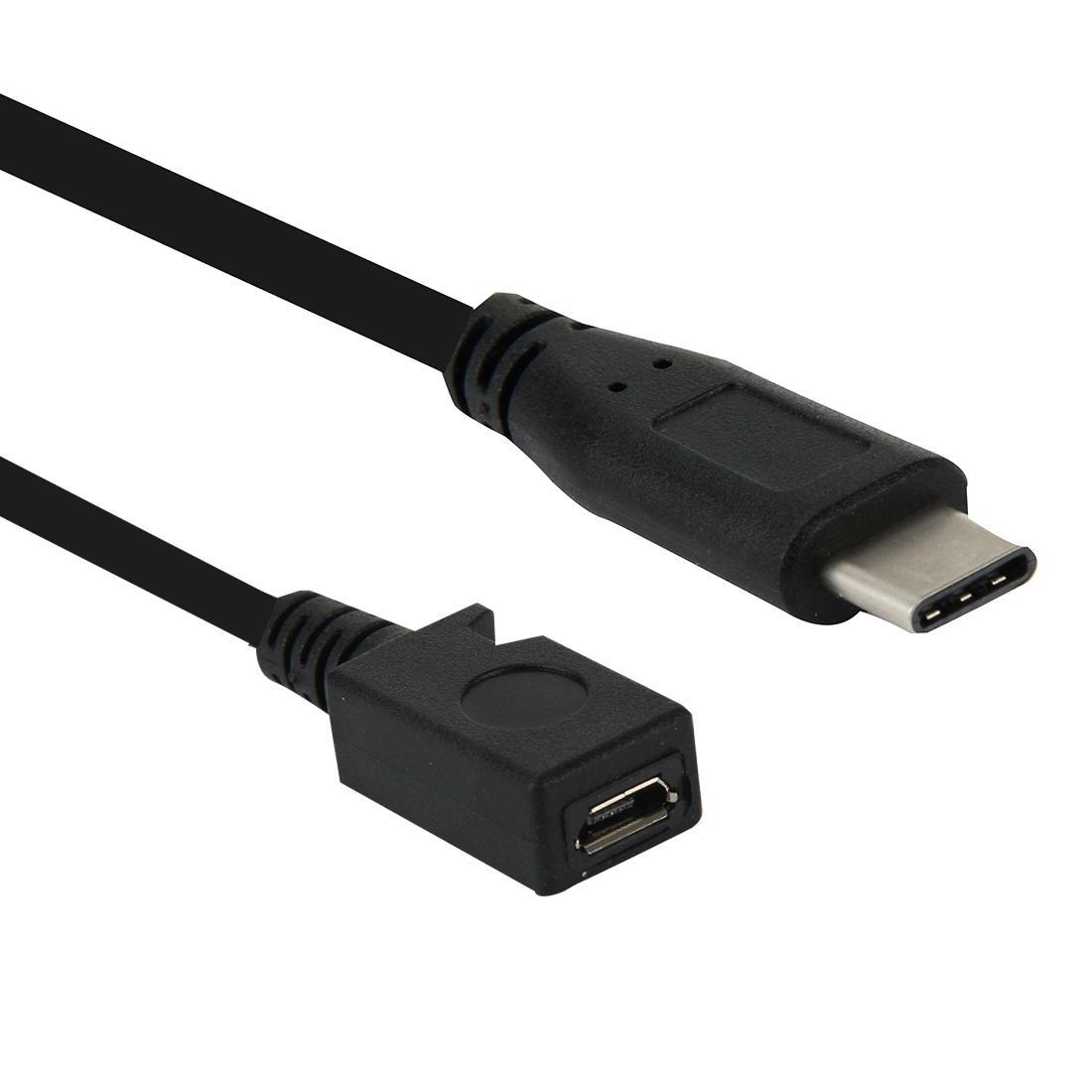 Compact USB C To Micro USB Adapter Cable 30 Fast Data  Charging 1