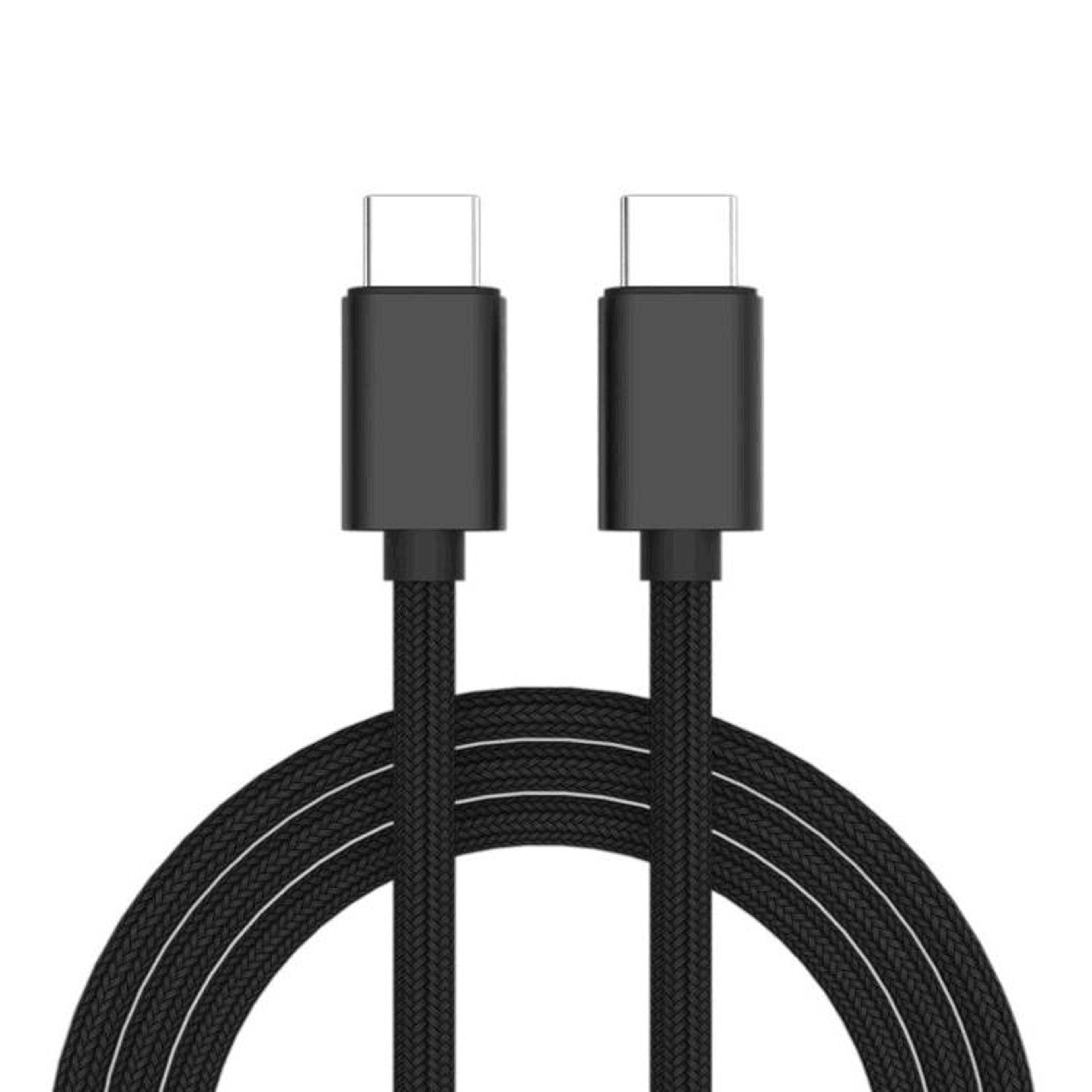 Premium 60W PD USB C To USB C Braided Fast Charging Cable 0