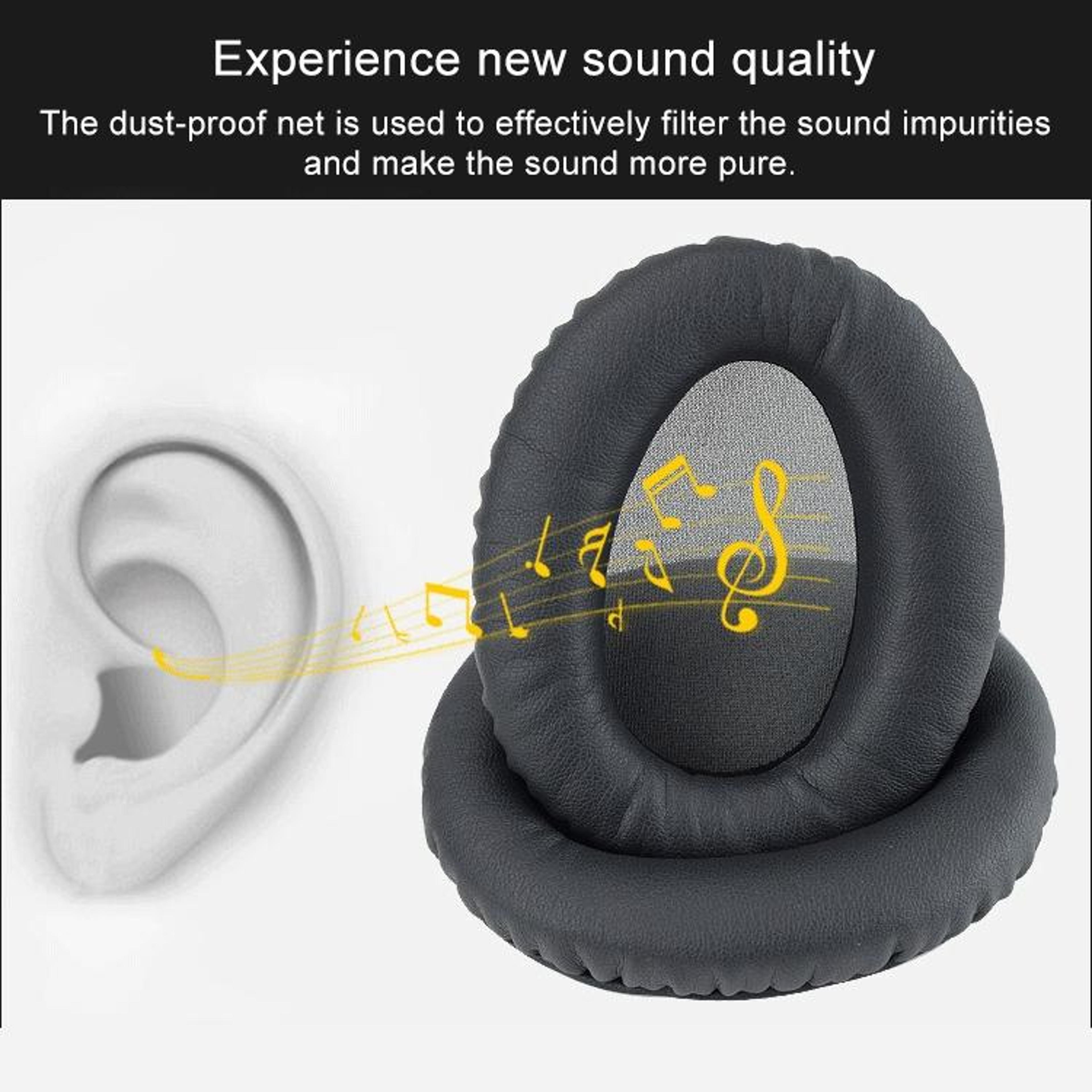 Sony WH CH700N Ear Pad Covers Soft Sponge Headphone Protective Cushions 1