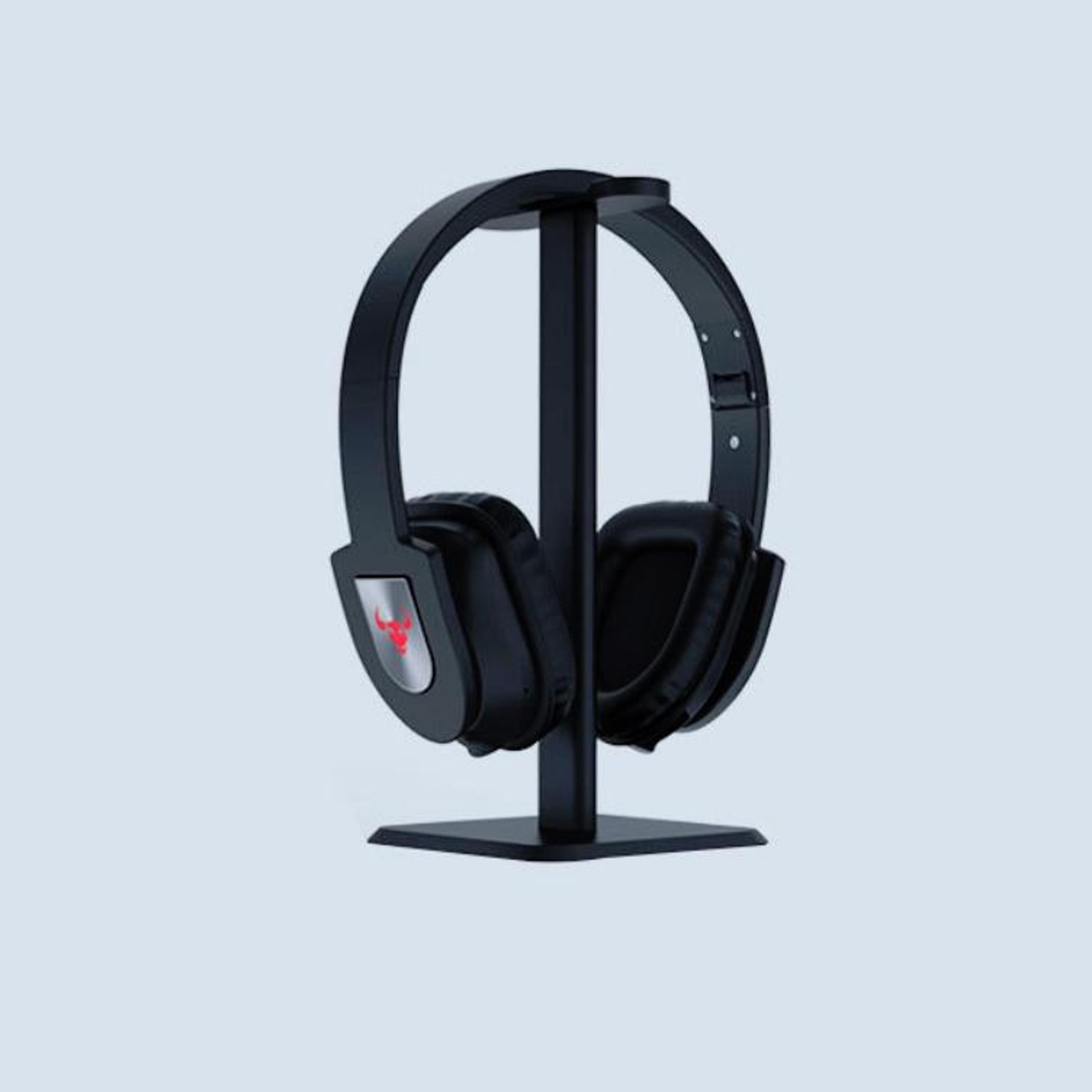 aluminum headphone stand for gaming & office desks non slip headset holder