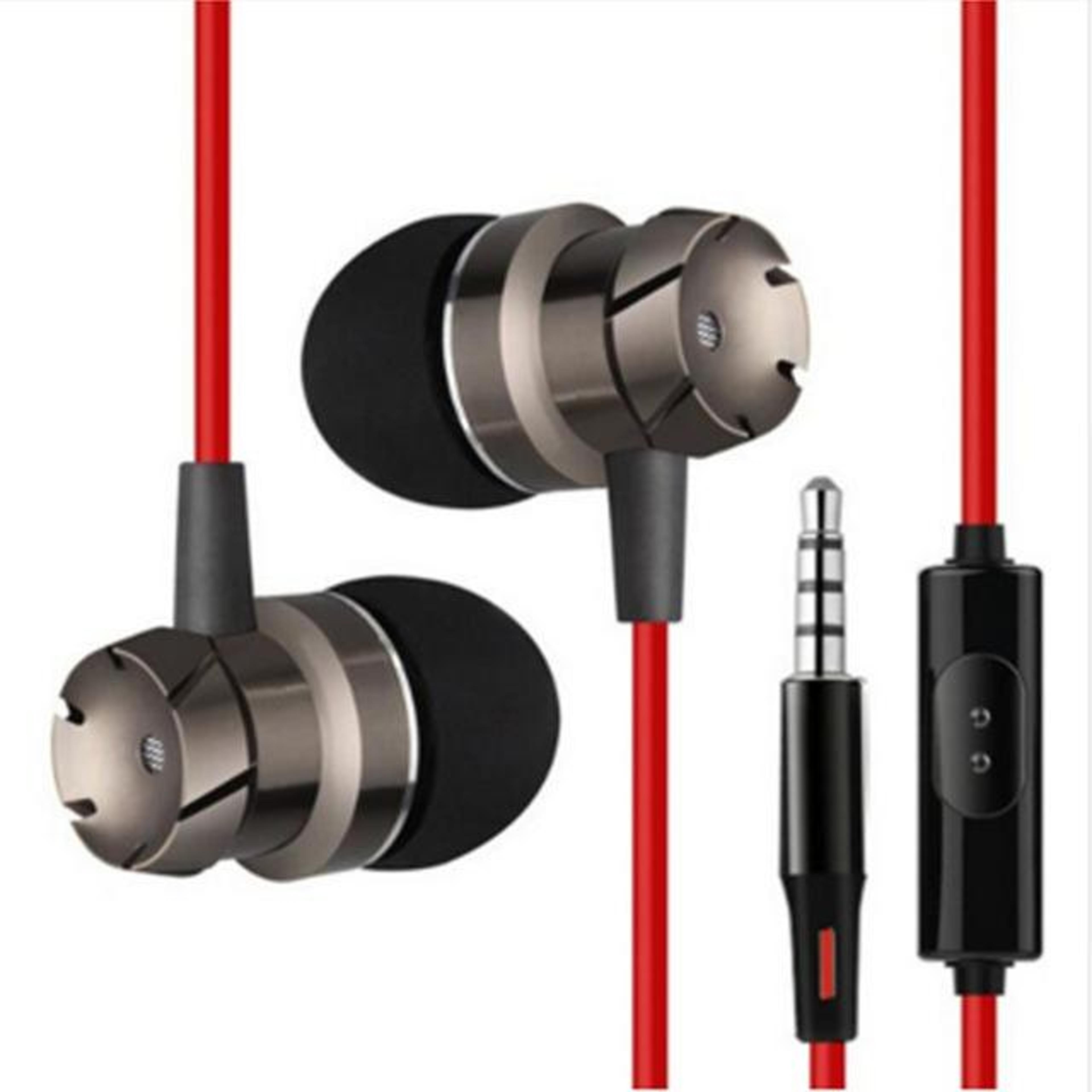 Universal 35mm Wired Earbuds With Mic For Phones Laptops  MP3 Players 1