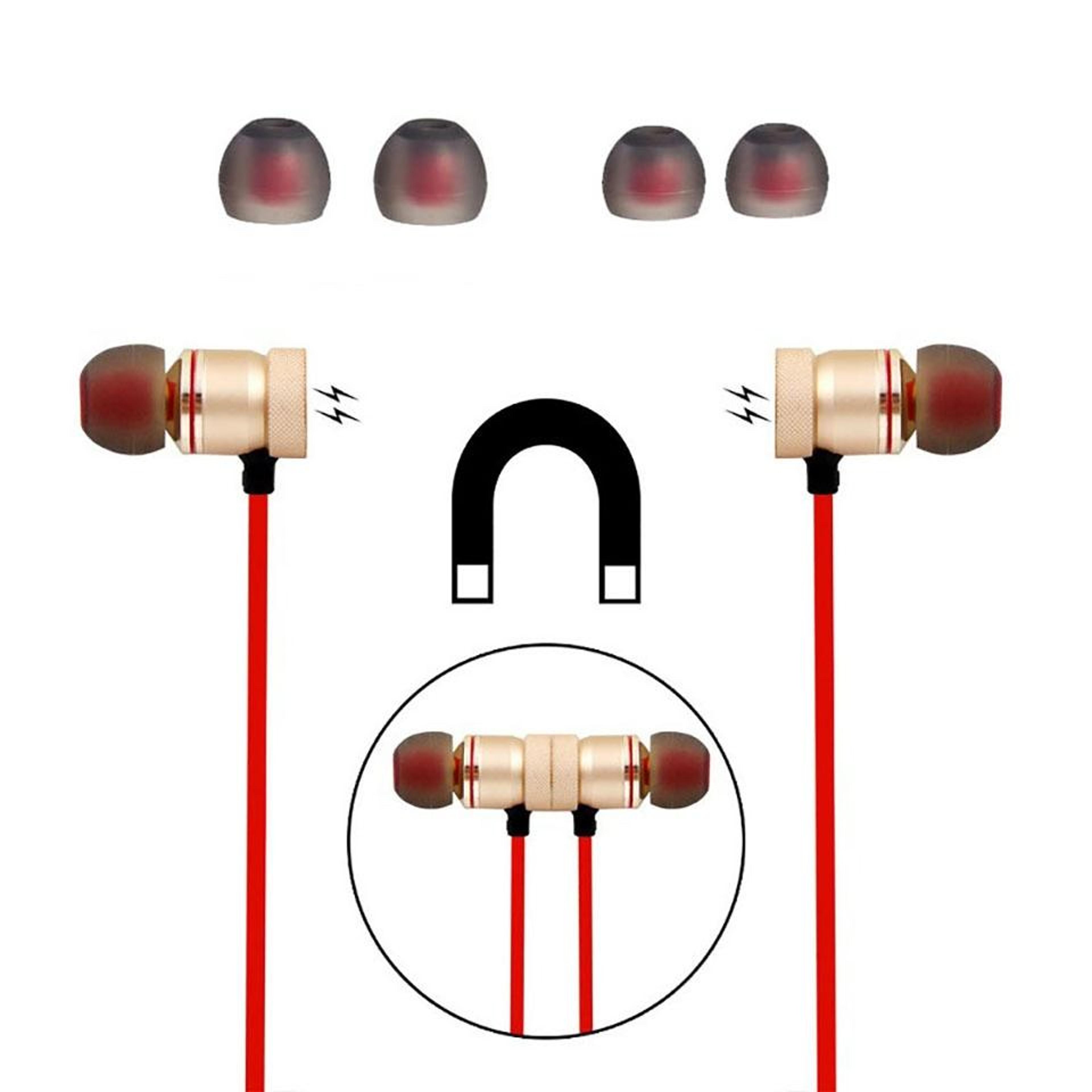 MoreBlue S07 Wireless Bluetooth Earbuds With Magnetic Neckband  Deep Bass Stereo Sound 4