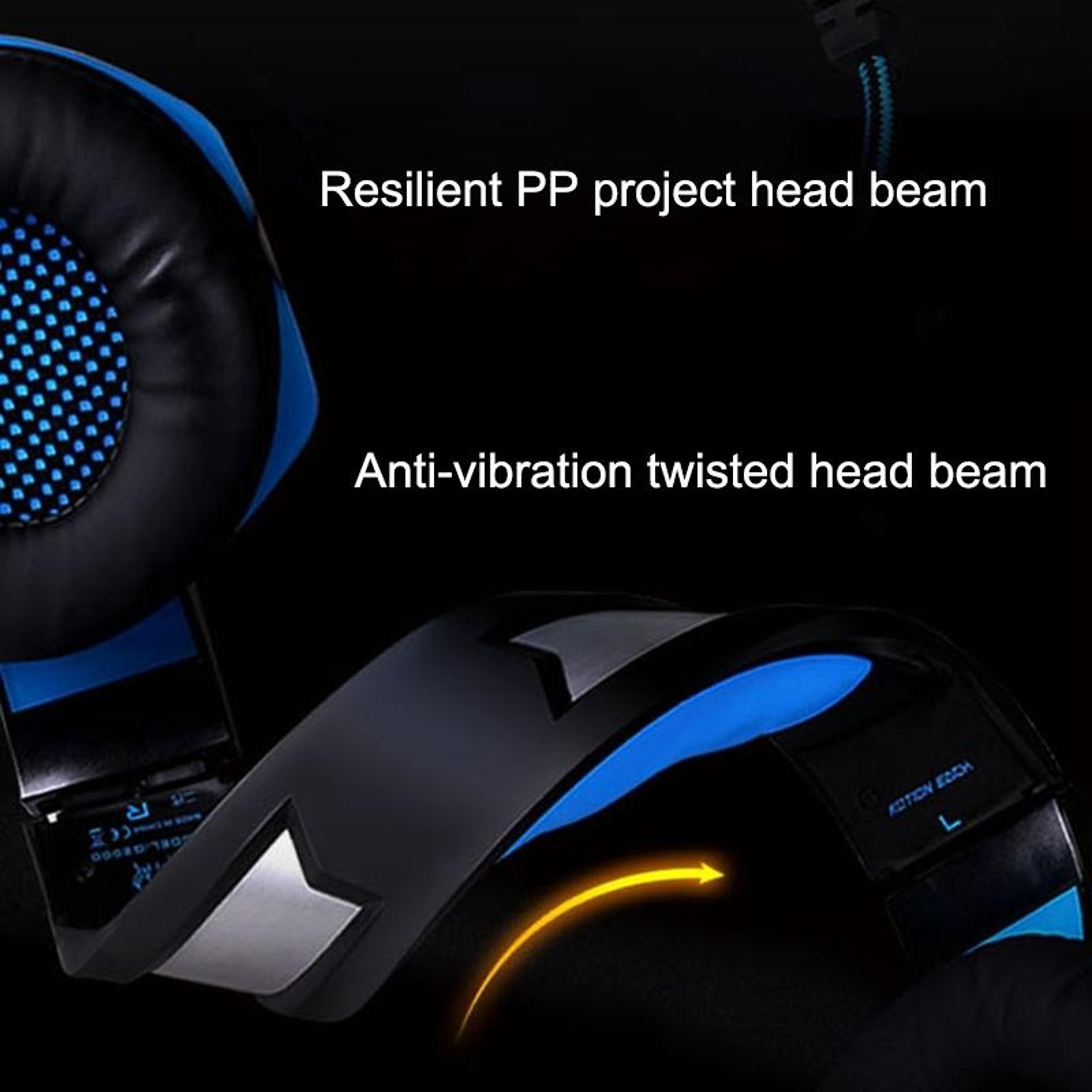 KOTION EACH G2000 Gaming Headset With Noise Isolation LED Lights  Stereo Bass Sound 14