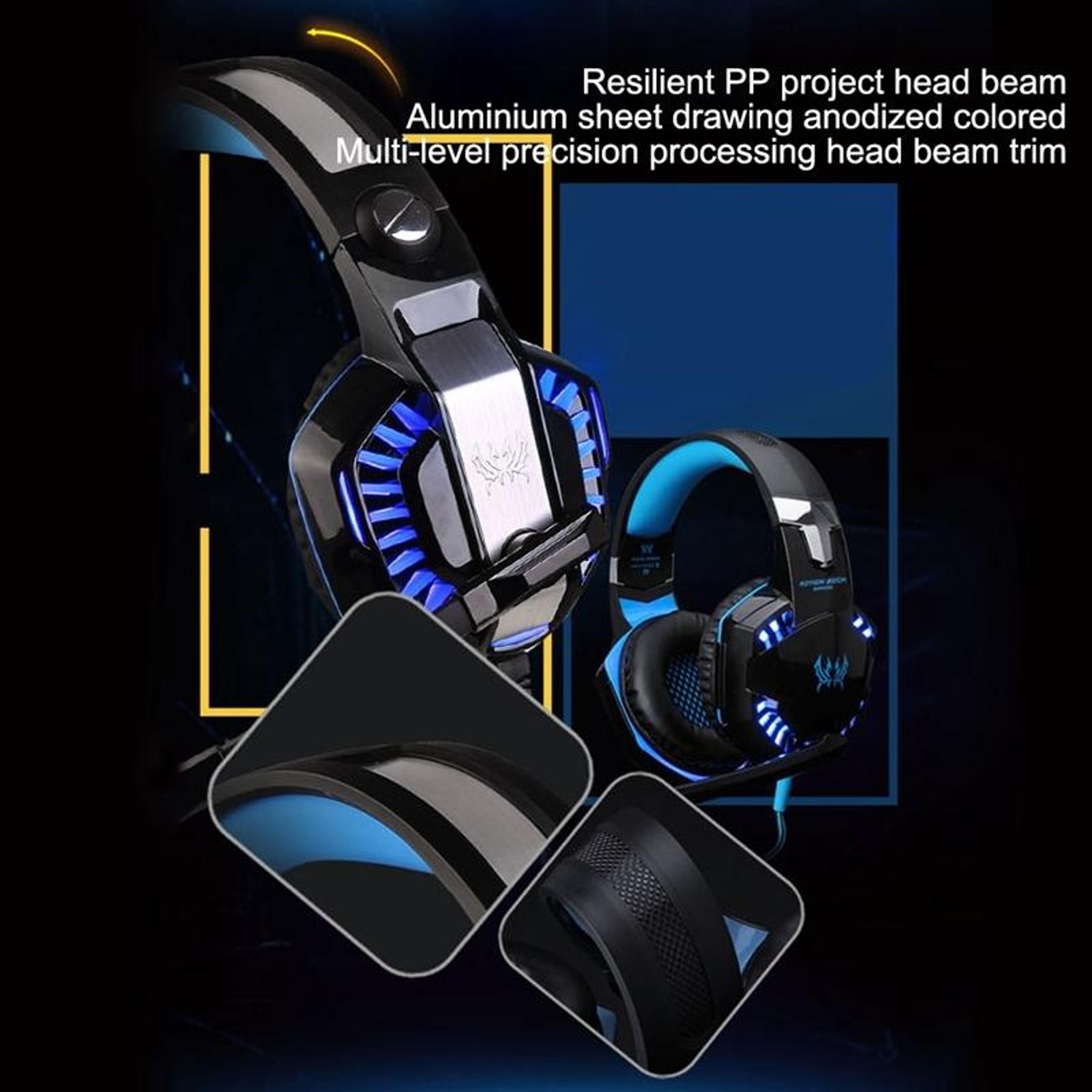 KOTION EACH G2000 Gaming Headset With Noise Isolation LED Lights  Stereo Bass Sound 16