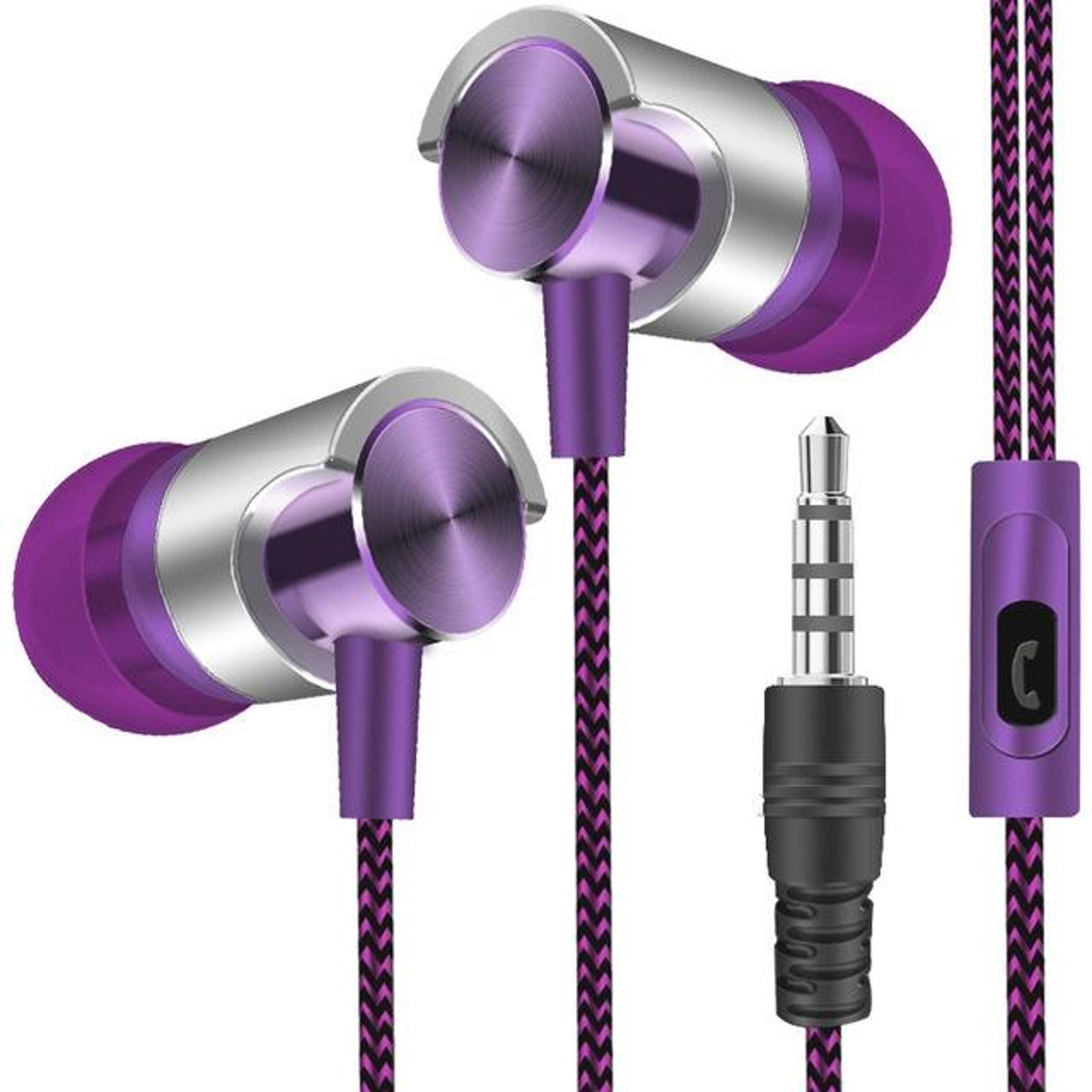 Super Bass Wired Sport Earbuds With Mic And Noise Cancelling In Ear Headphones 3