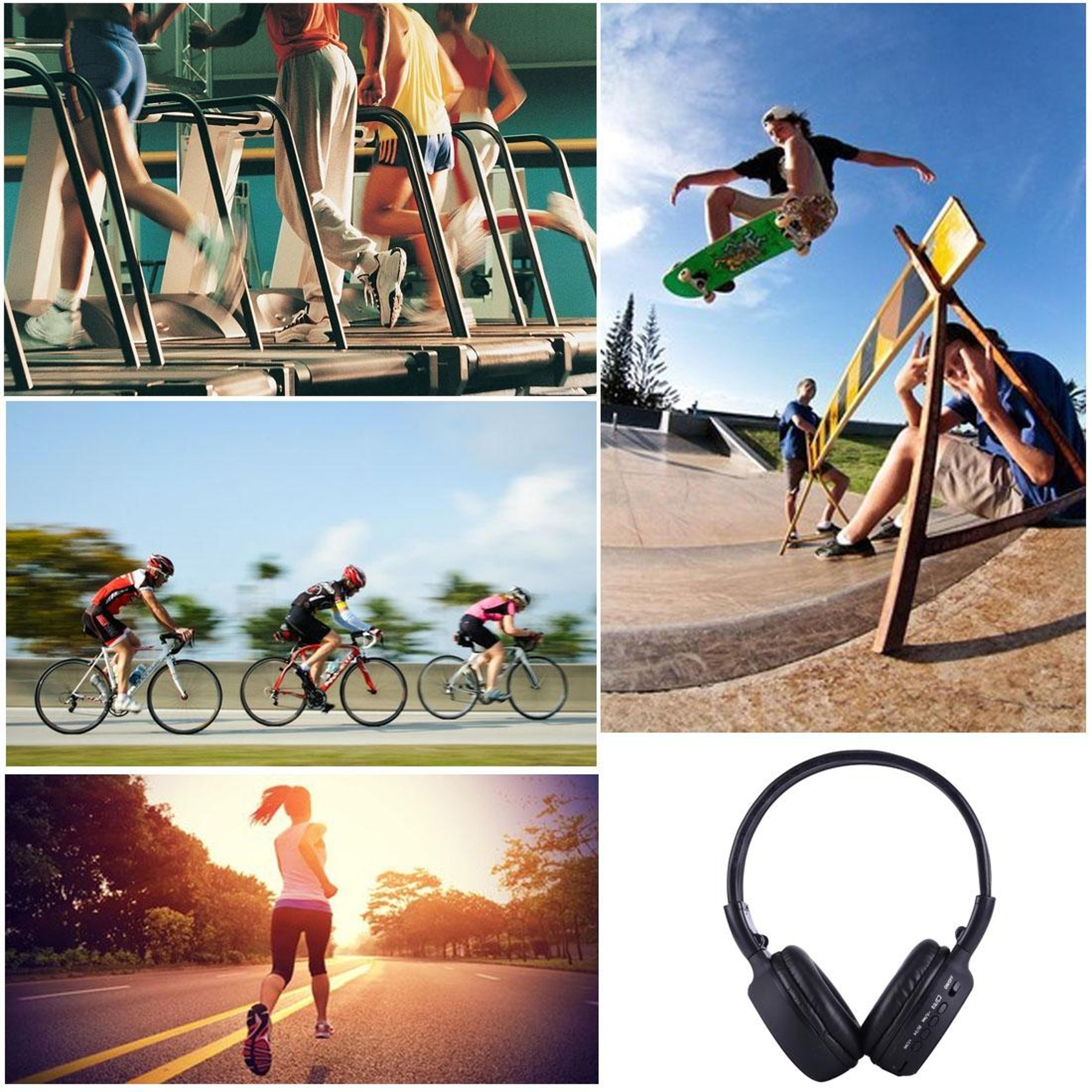 BS N65 Foldable Wireless Headphones With FM Radio TF Card Slot  HiFi Stereo Sound 10