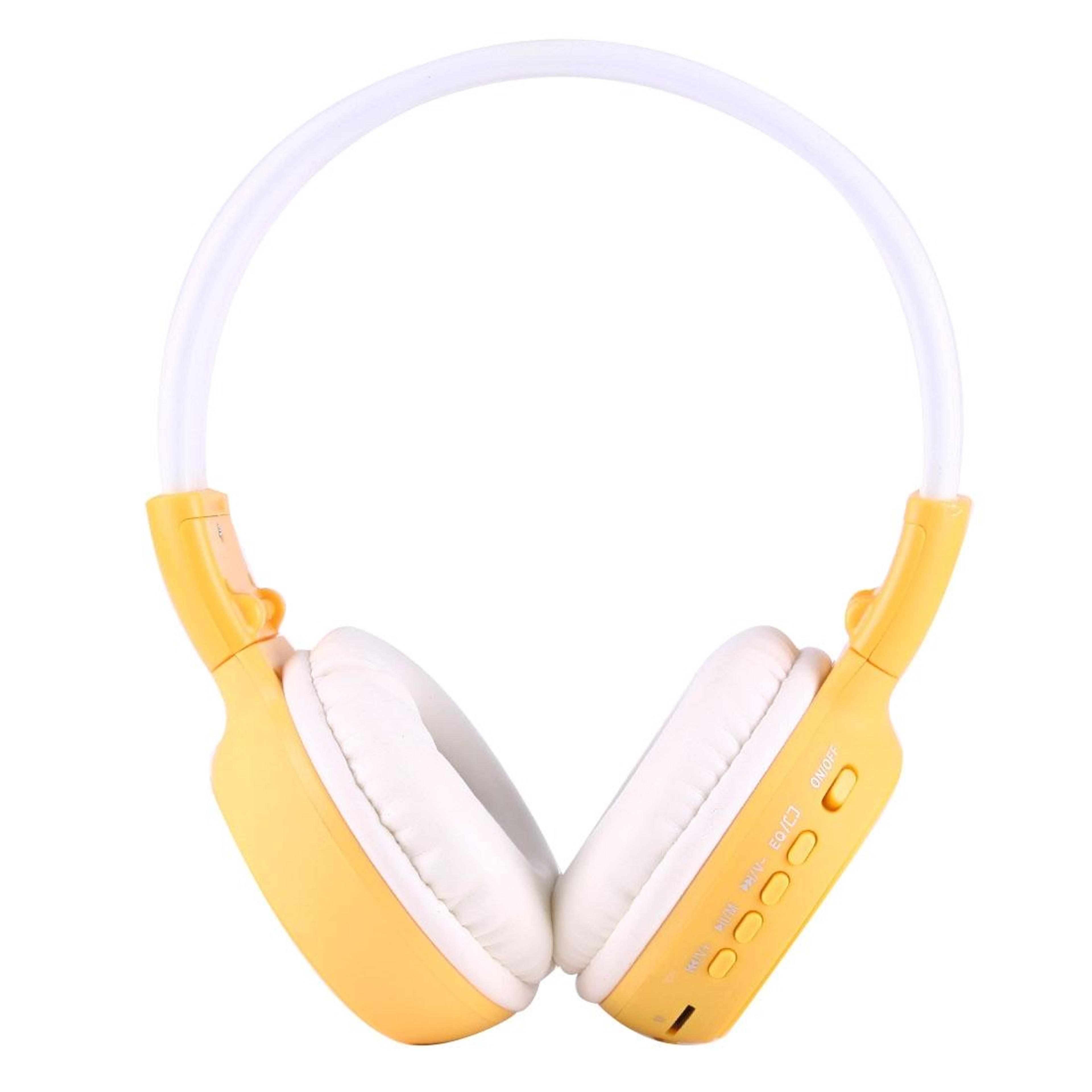 BS N65 Foldable Wireless Headphones With FM Radio TF Card Slot  HiFi Stereo Sound 8