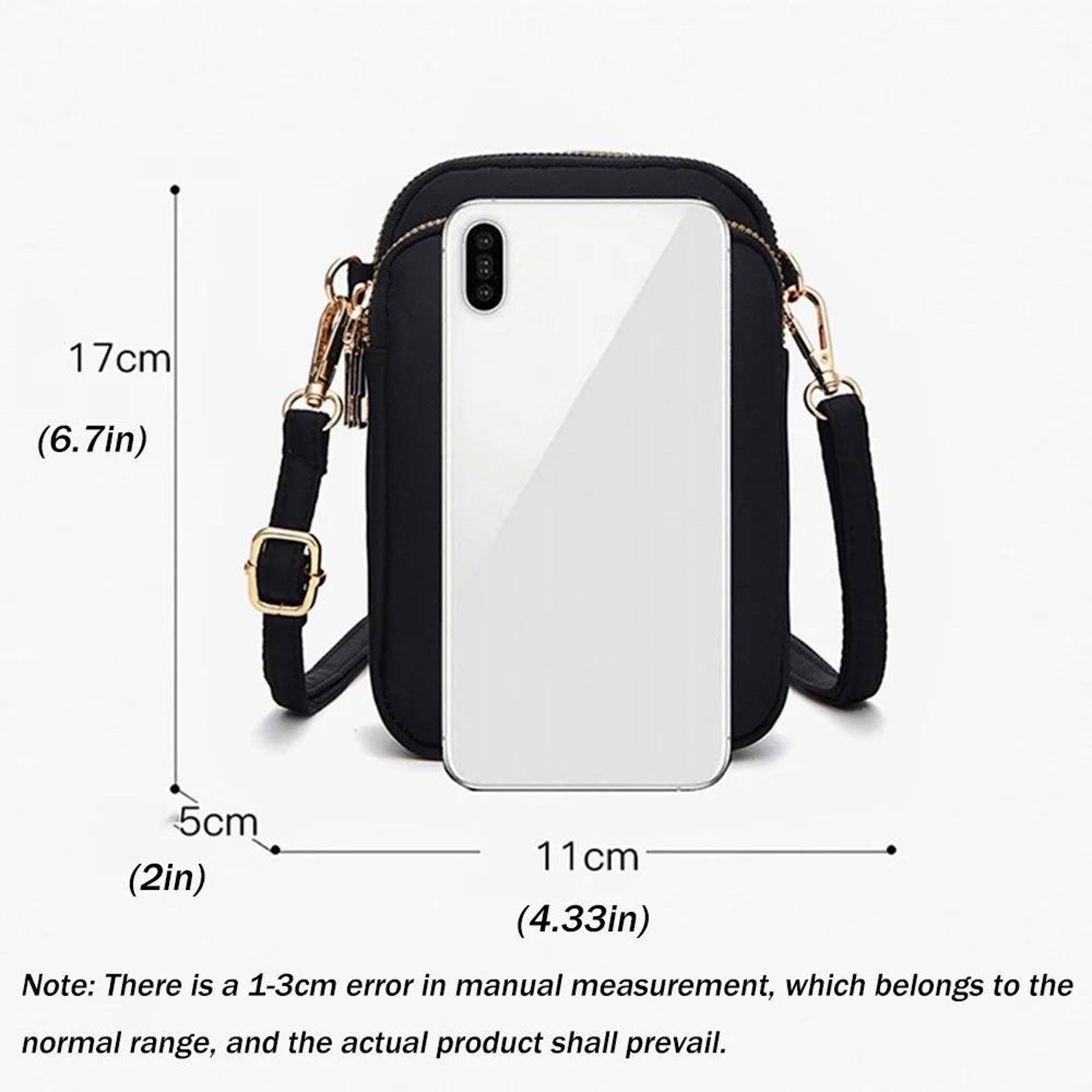 Womens Waterproof Crossbody Phone Bag With Coin Purse  Headphone Port 11