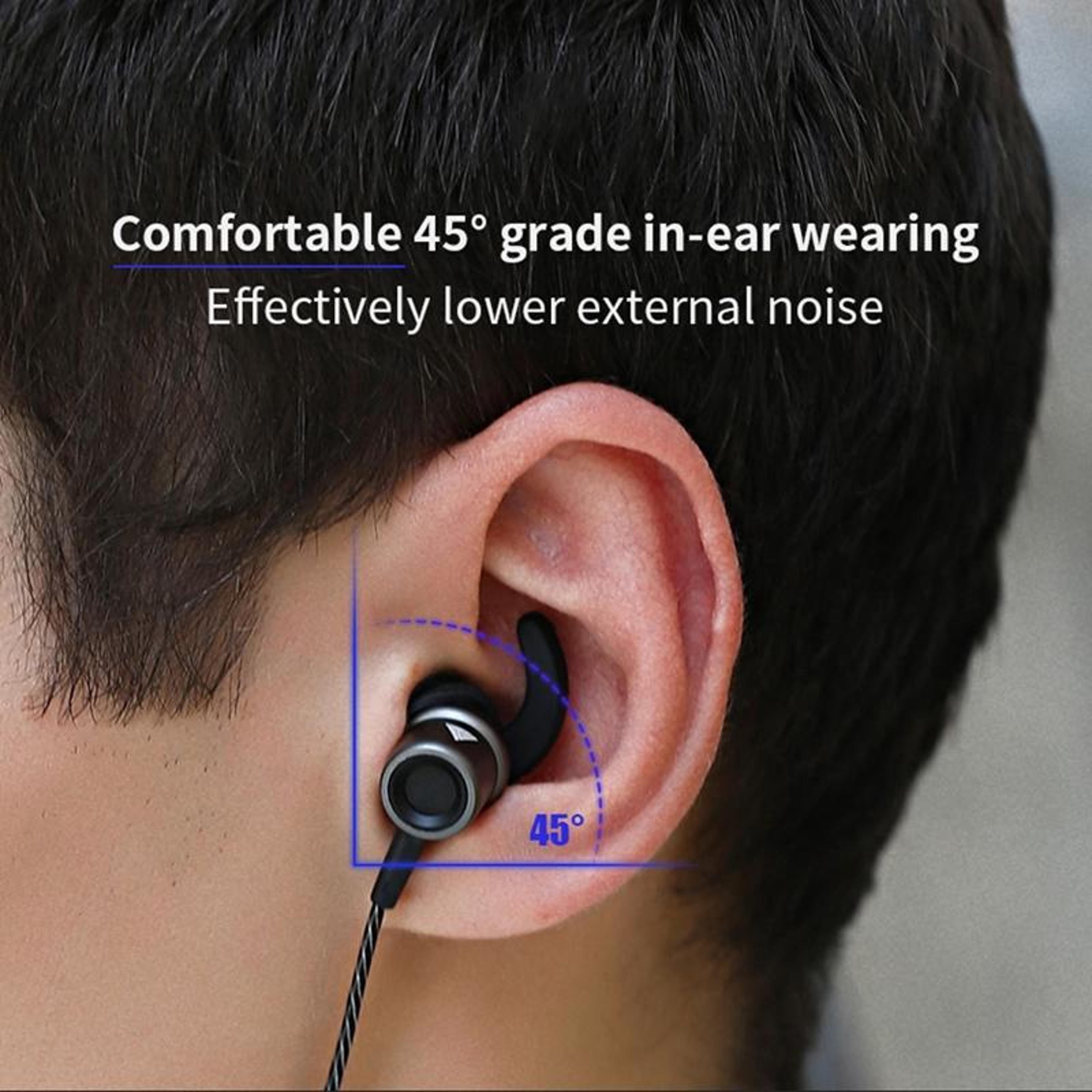 QKZ CK1 HiFi In Ear Headphones With CNC Metal Shell  Deep Bass Sound 2