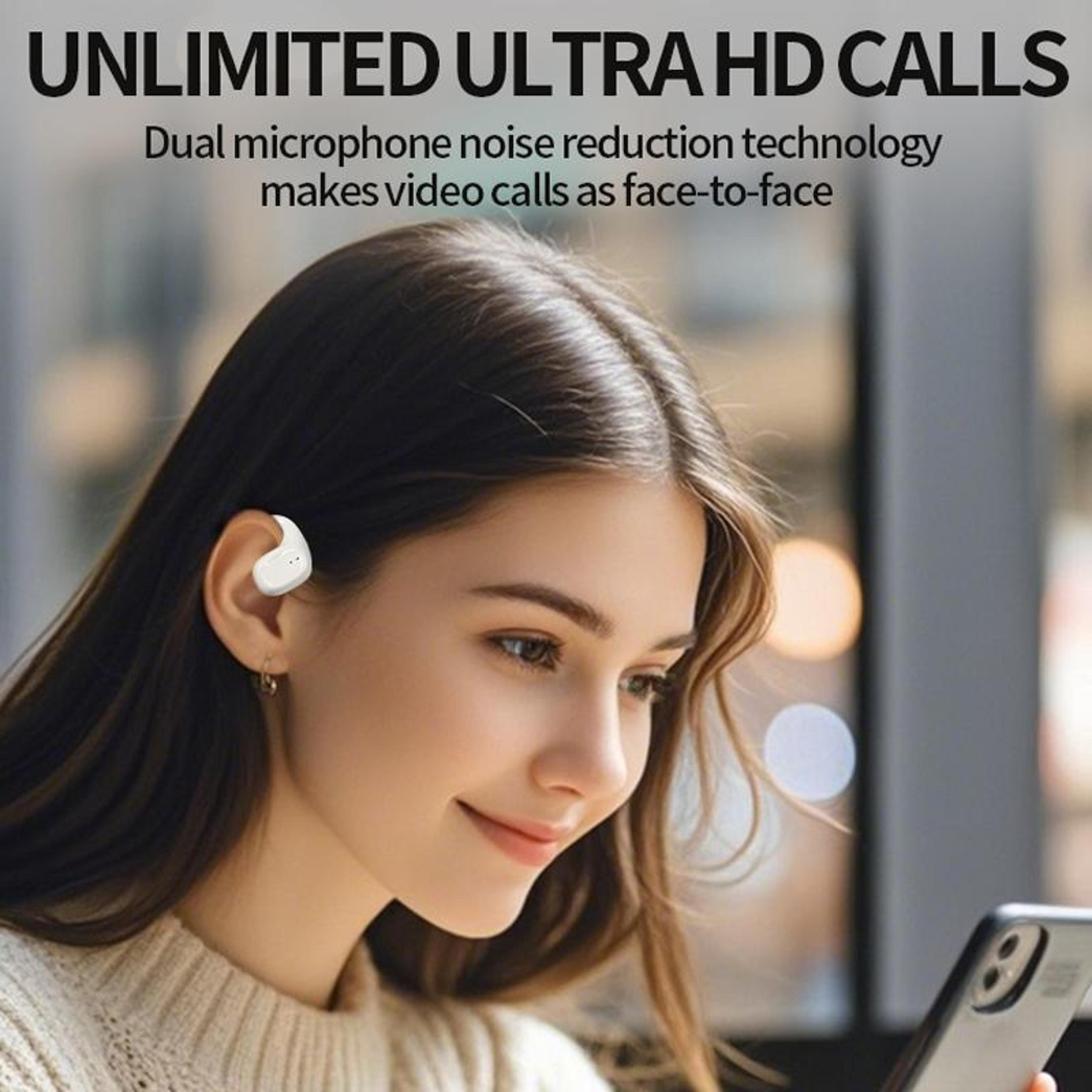 M200 Open Ear Bluetooth Headphones With Noise Reduction  Waterproof Ear Hooks 6