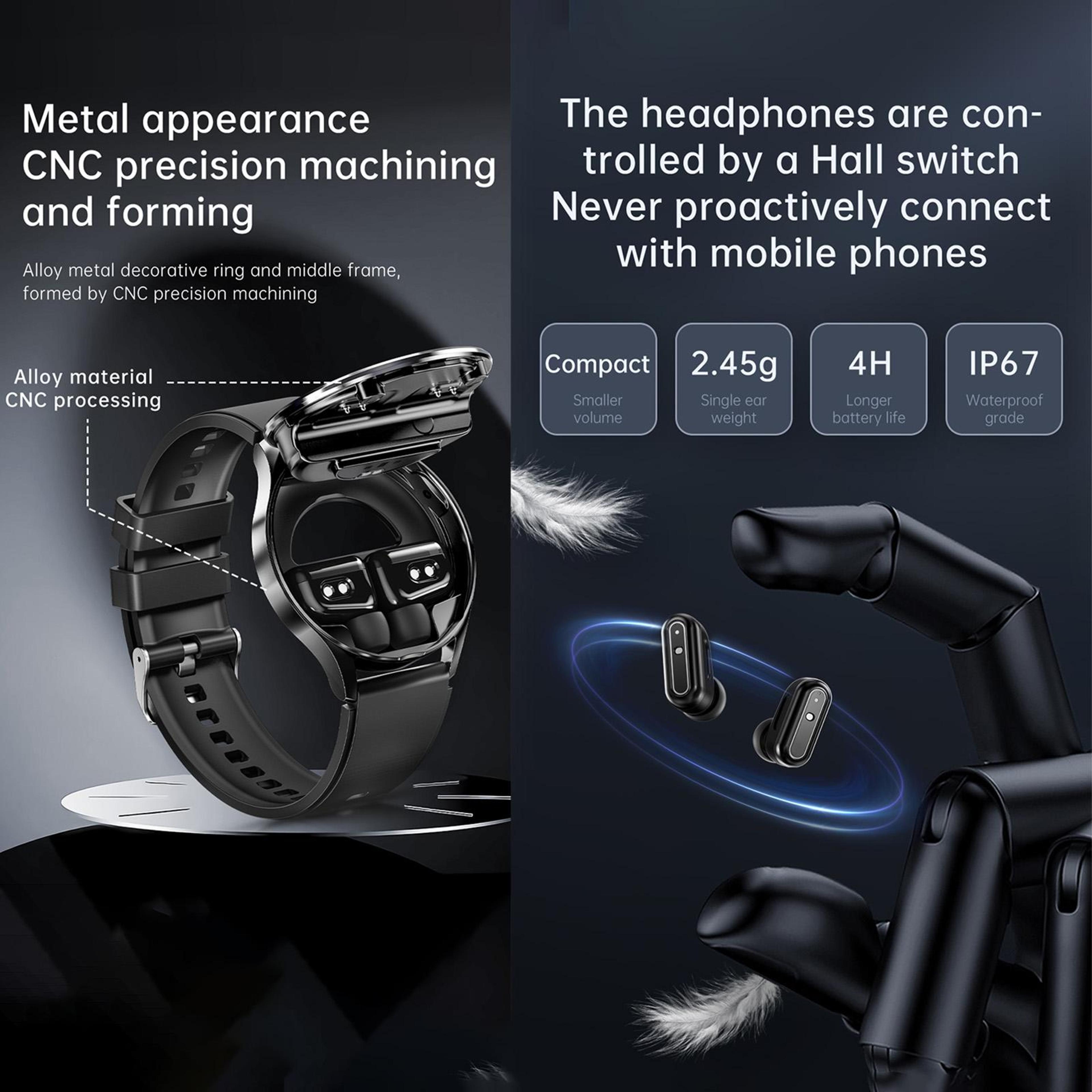 X10 Smart Watch Earbuds Combo With Bluetooth Calling NFC  Heart Rate Monitor 5