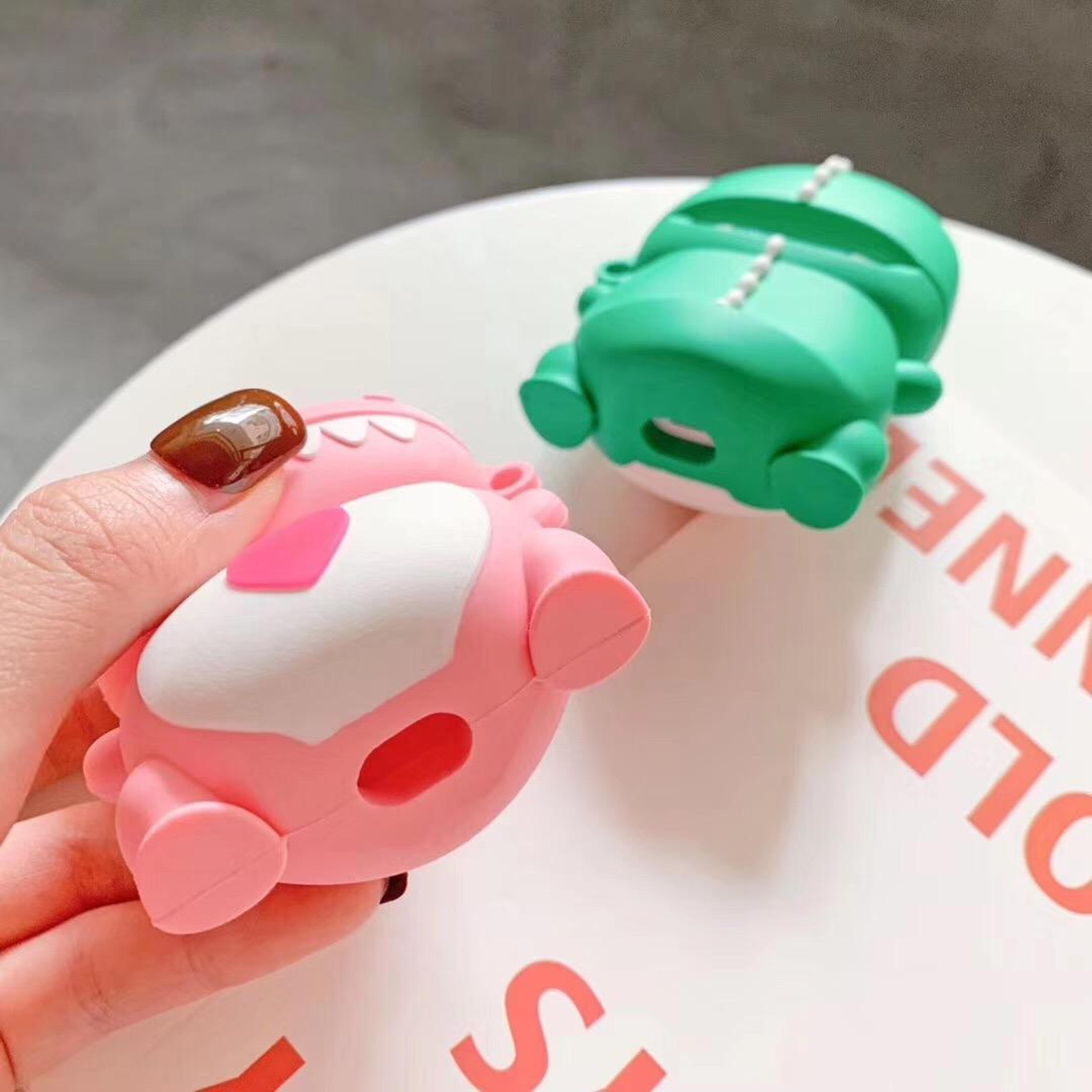 Dinosaur AirPods Case Holder With Strap For AirPods 1  2 Cute AirPods Case Cover For Couples 5