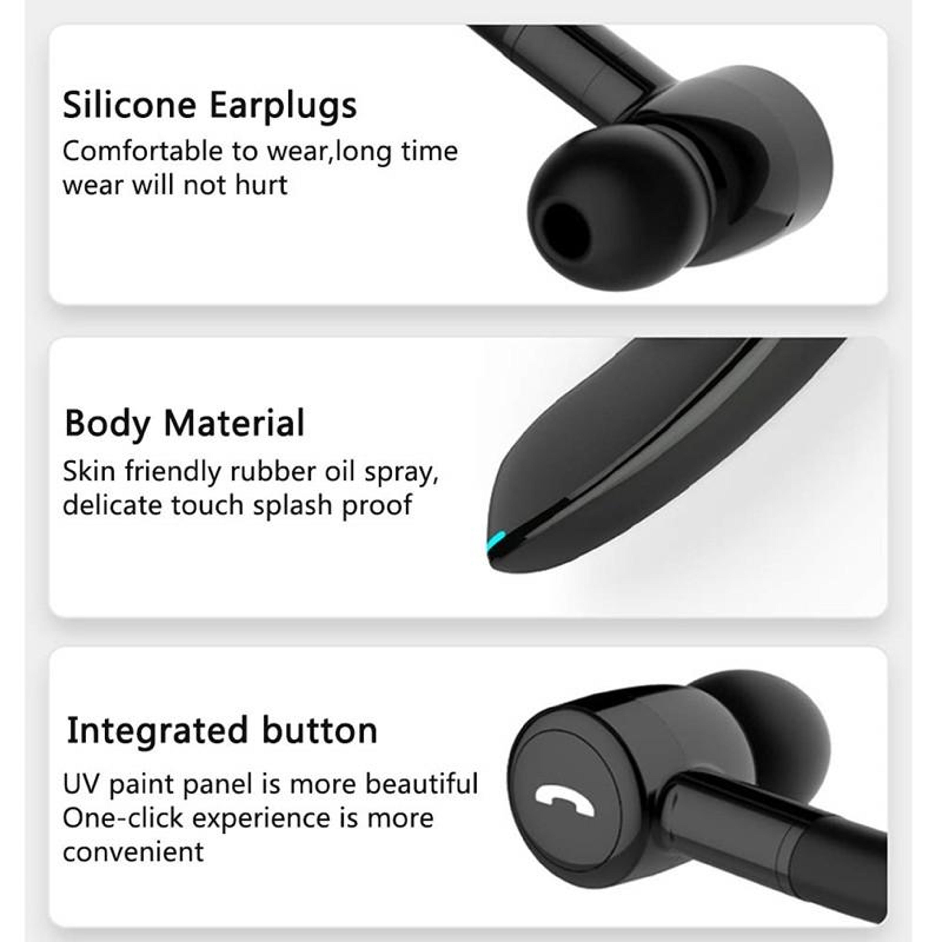F900 Bluetooth 50 Earhook Headset With Rotating Mic  Handsfree Calling 8